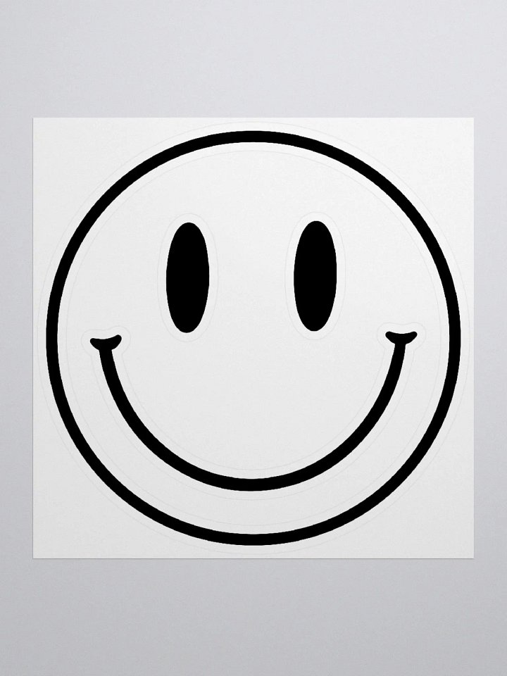 SMILEY FACE STICKER product image (1)