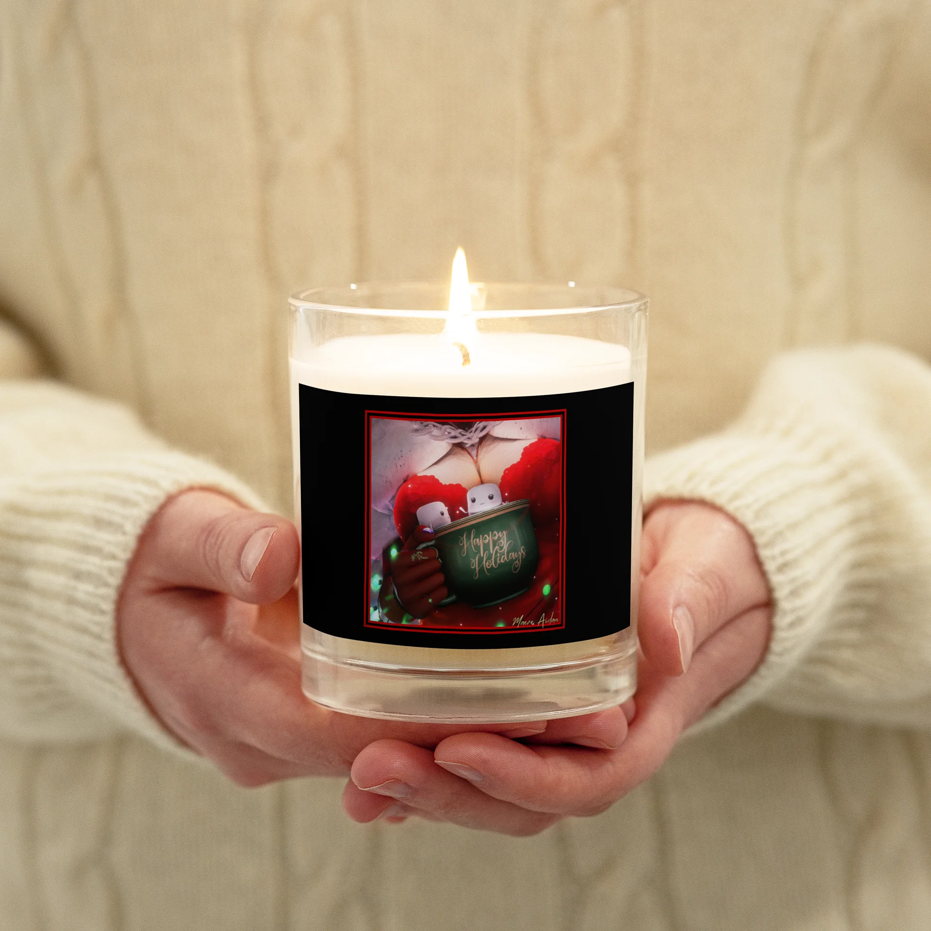 Happy Holidays - Candle product image (1)