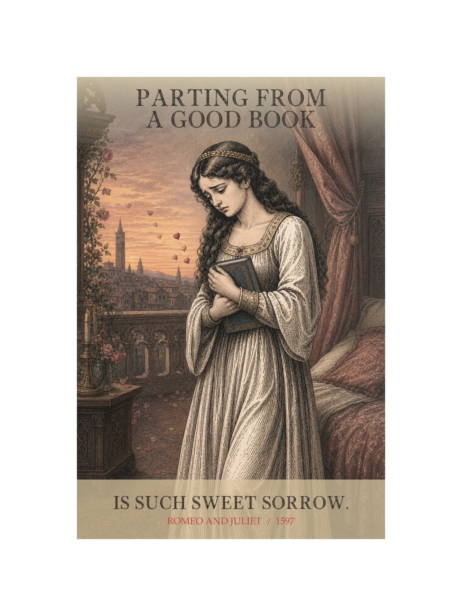 Sweet Sorrow -- Romeo and Juliet Art Print product image (12)