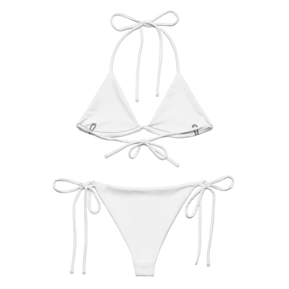 Bed Rotting vs Be Productive String Bikini Set product image (2)