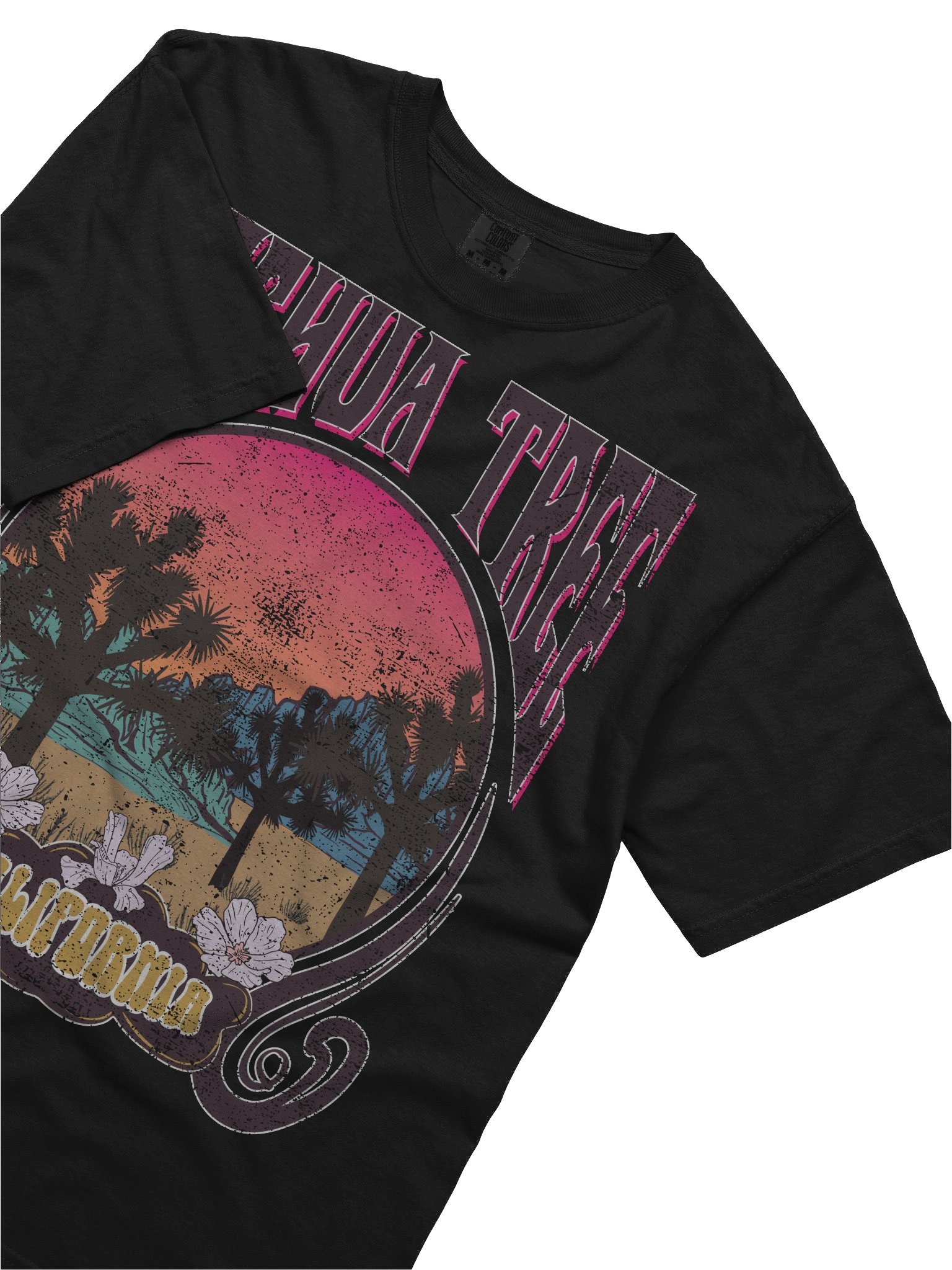 Joshua Tree National Park California Shirt – Vintage Desert Sunset Retro Travel Tee product image (5)
