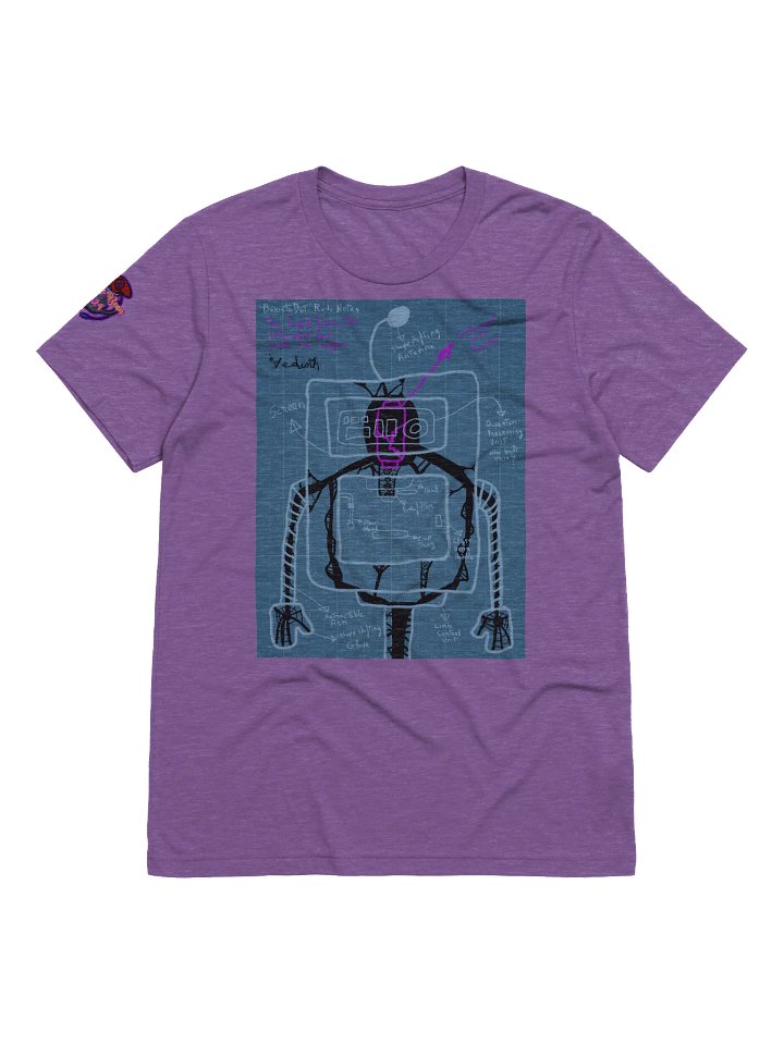Barista Bot Blueprint Shirt - HallowBean 2024 product image (10)