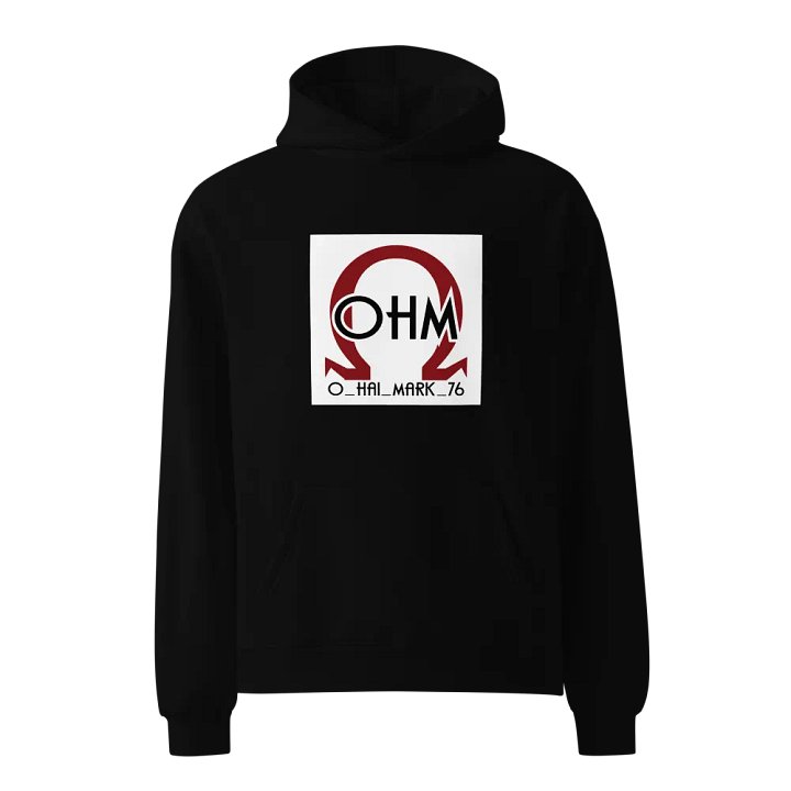 OHM Hoodie White BG product image (1)