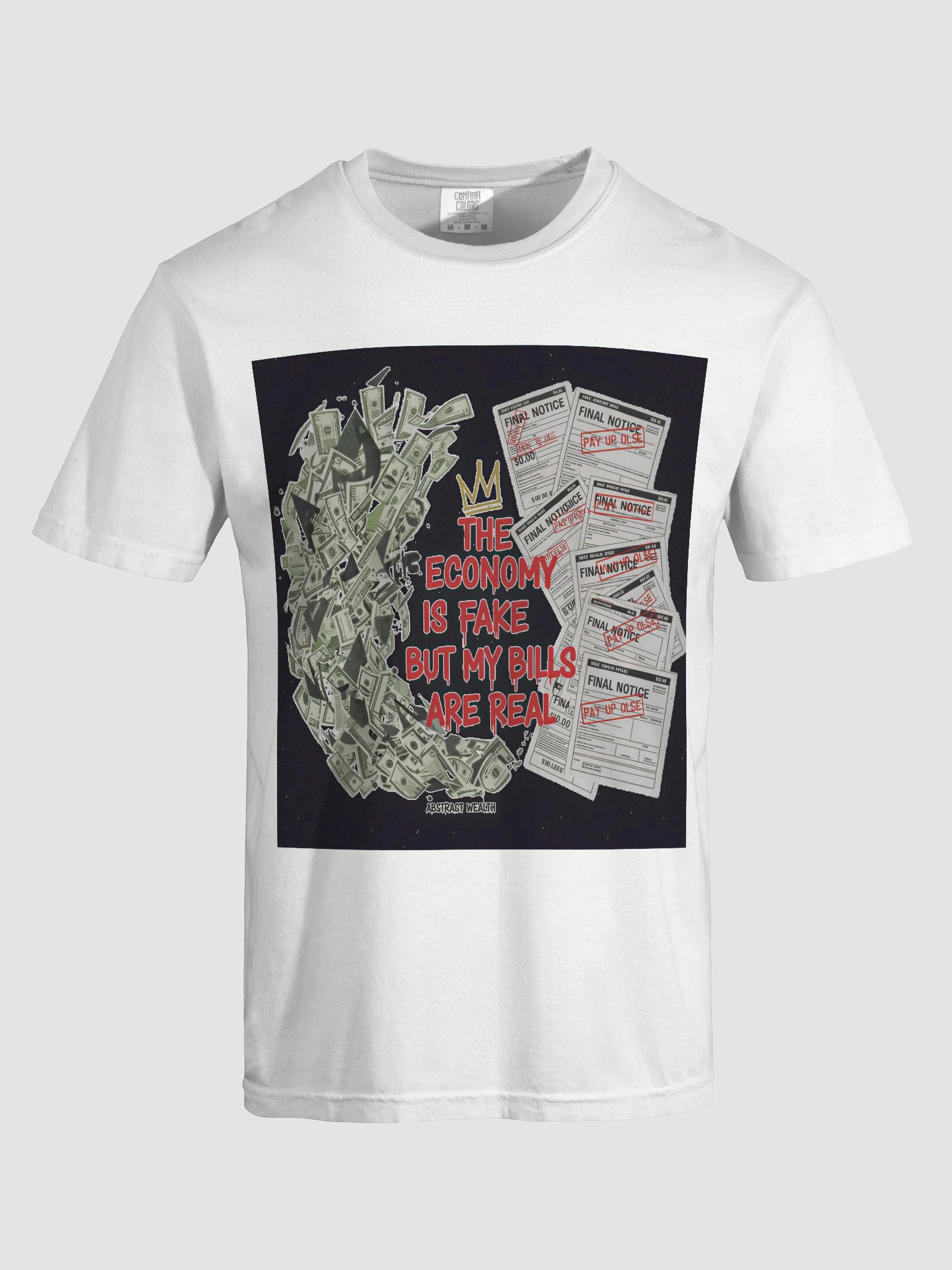 Economy Fake - Bills Real T-shirt product image (7)