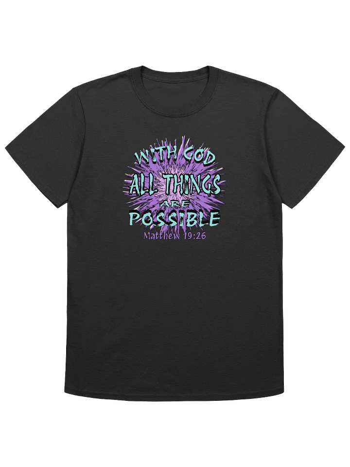 With God All Things Are Possible T-Shirt product image (4)