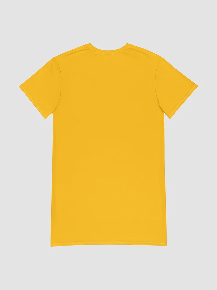 Hyper Bass Long T-Shirt Dress [Yellow] product image (2)