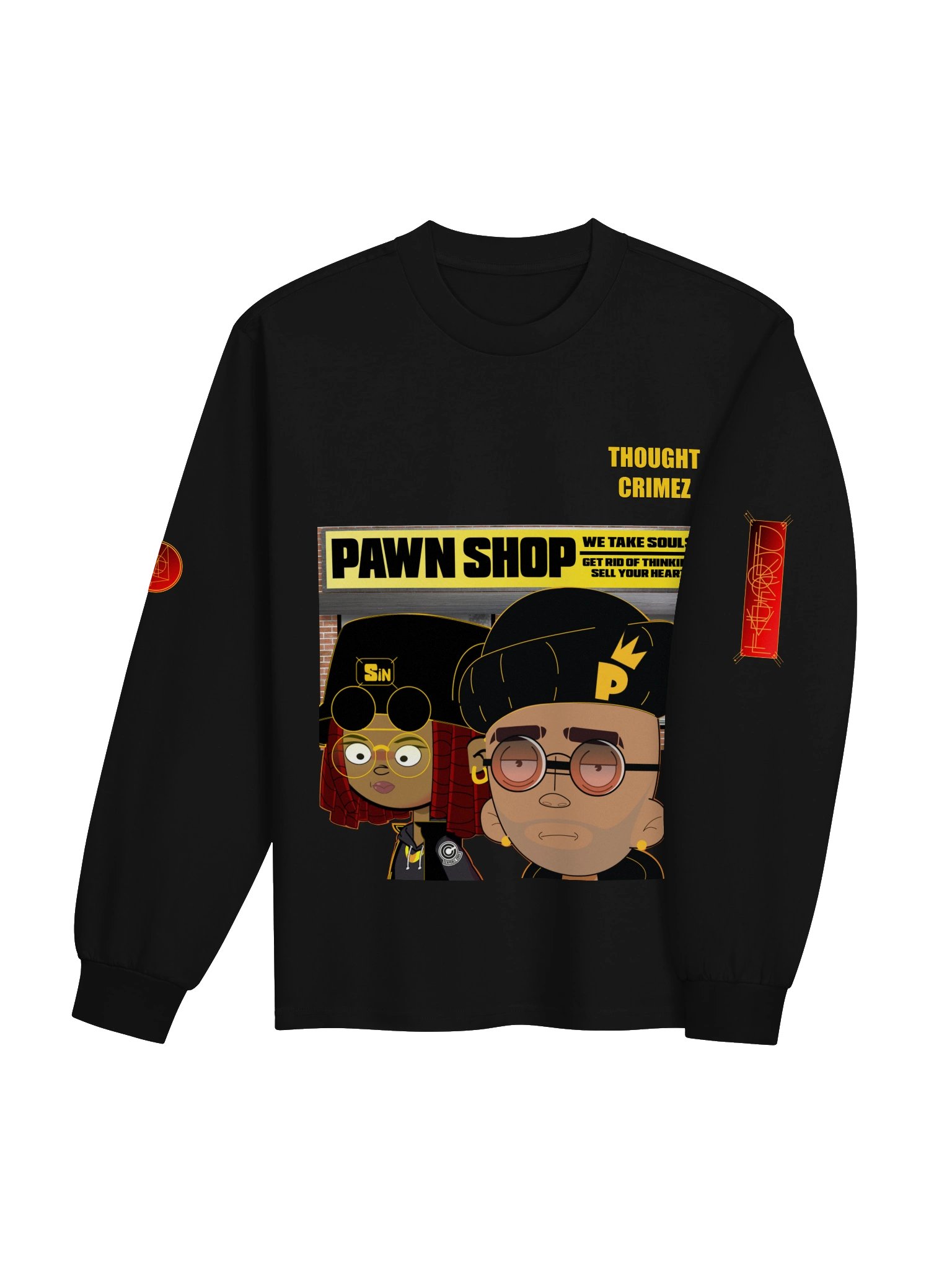 Thought Crimez Pawn Shop Poster Tee product image (19)