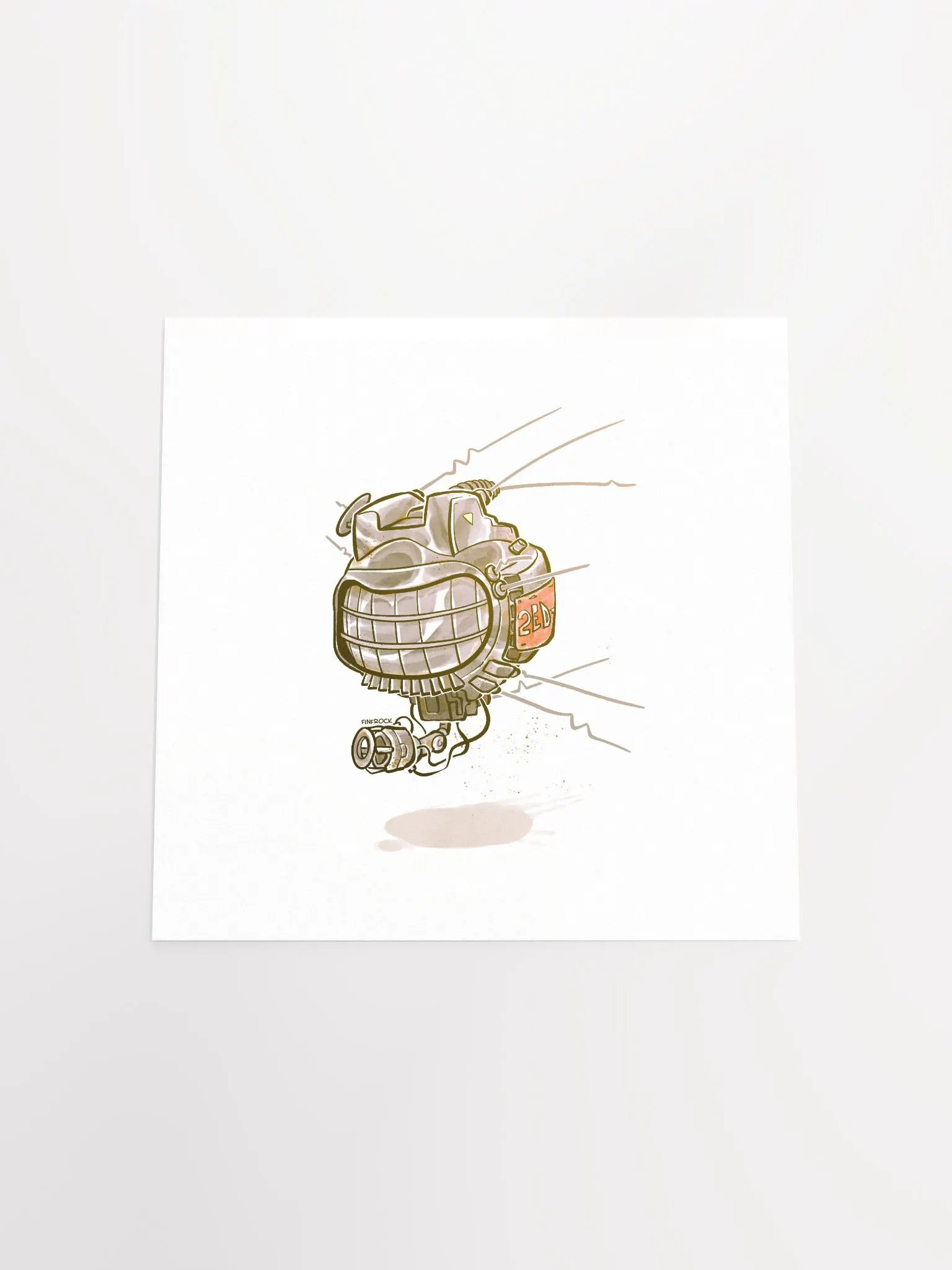 Flying Radio Friend Print product image (16)