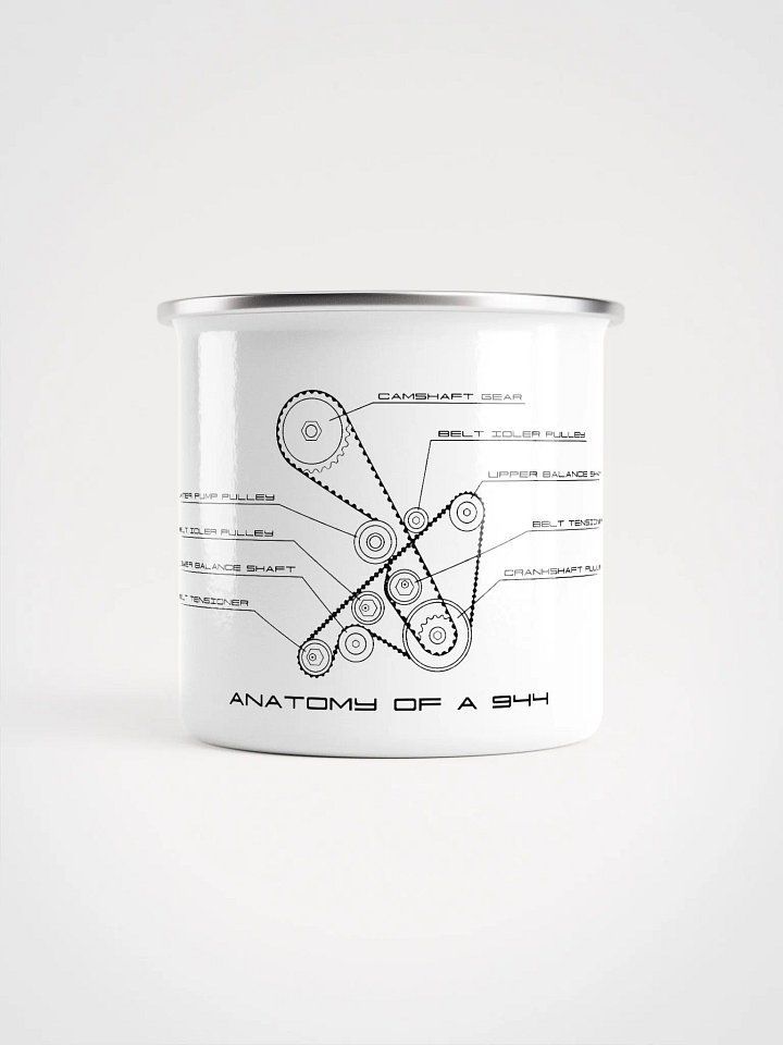 Anatomy of a 944 - 12oz. Enamel Mug product image (1)
