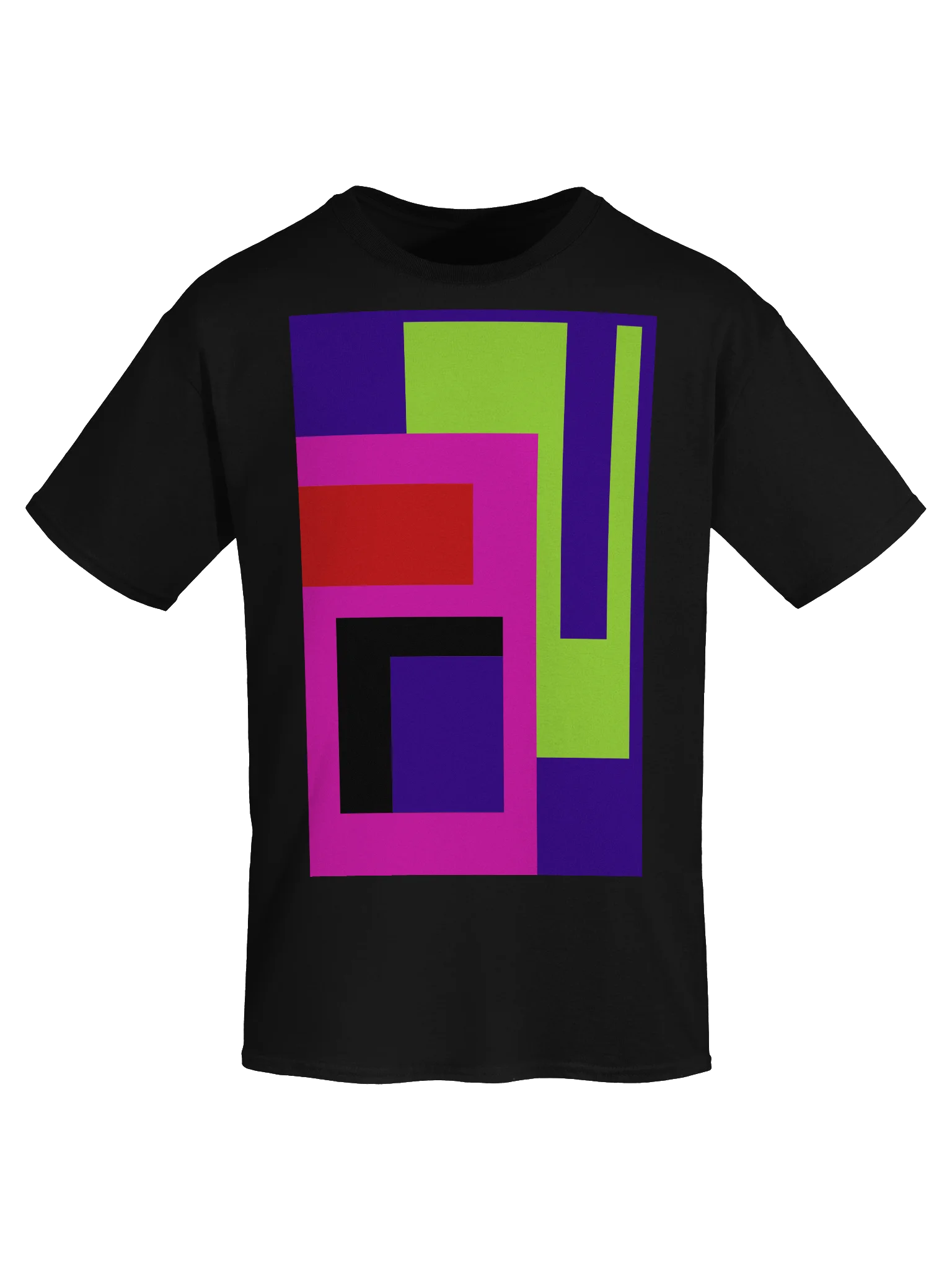 Geometric Fusion Unisex T-Shirt product image (7)