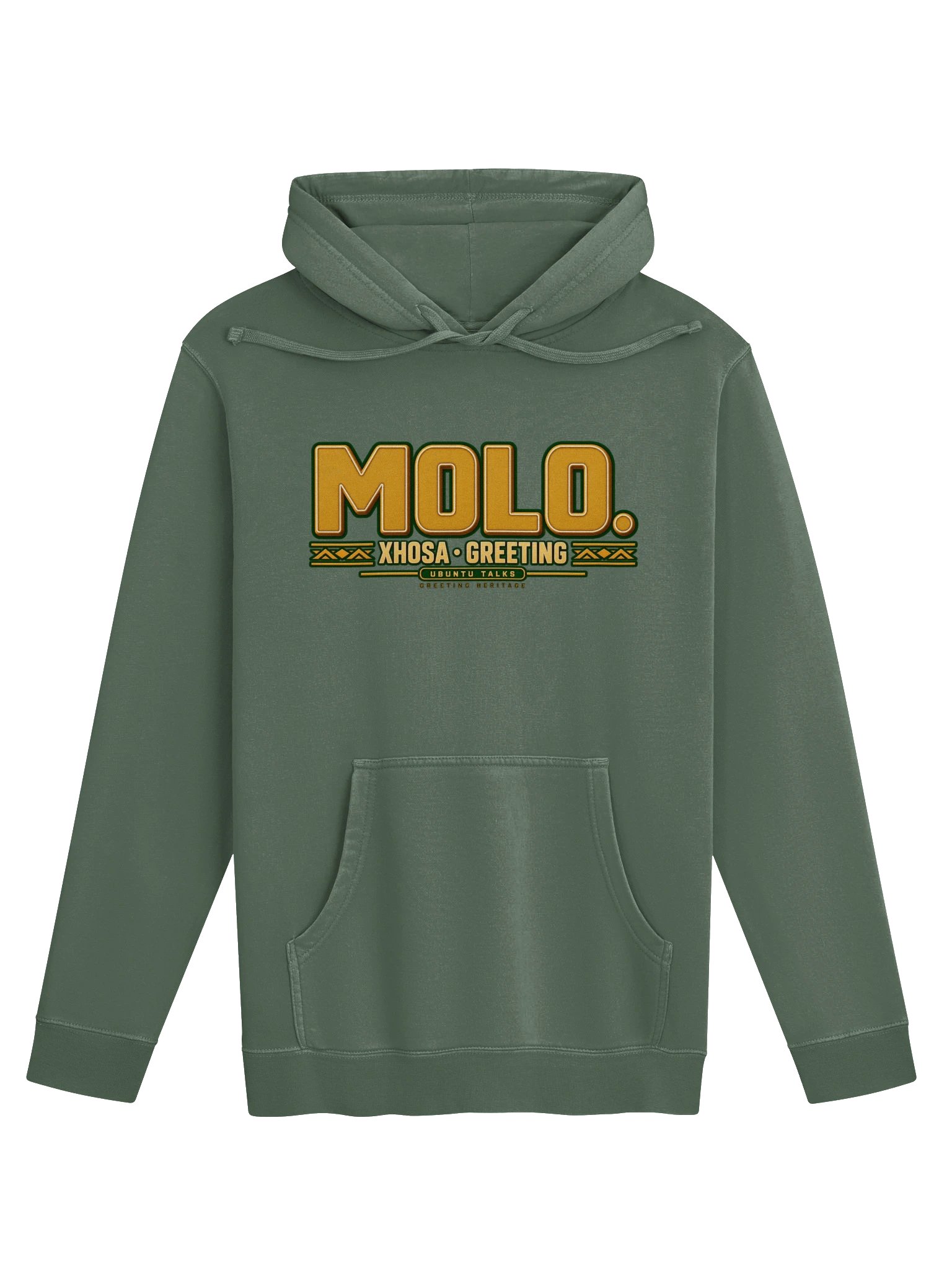Greeting Heritage — MOLO | Xhosa Washed Hoodie product image (1)