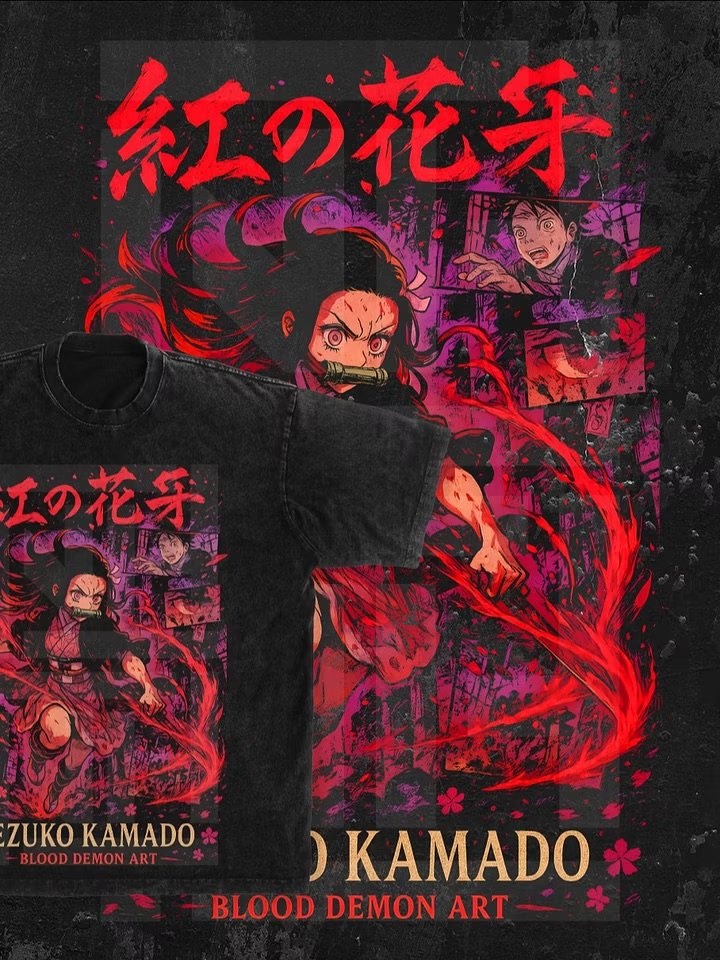 9-Piece Demon Slayer T-Shirt PNG Bundle product image (9)