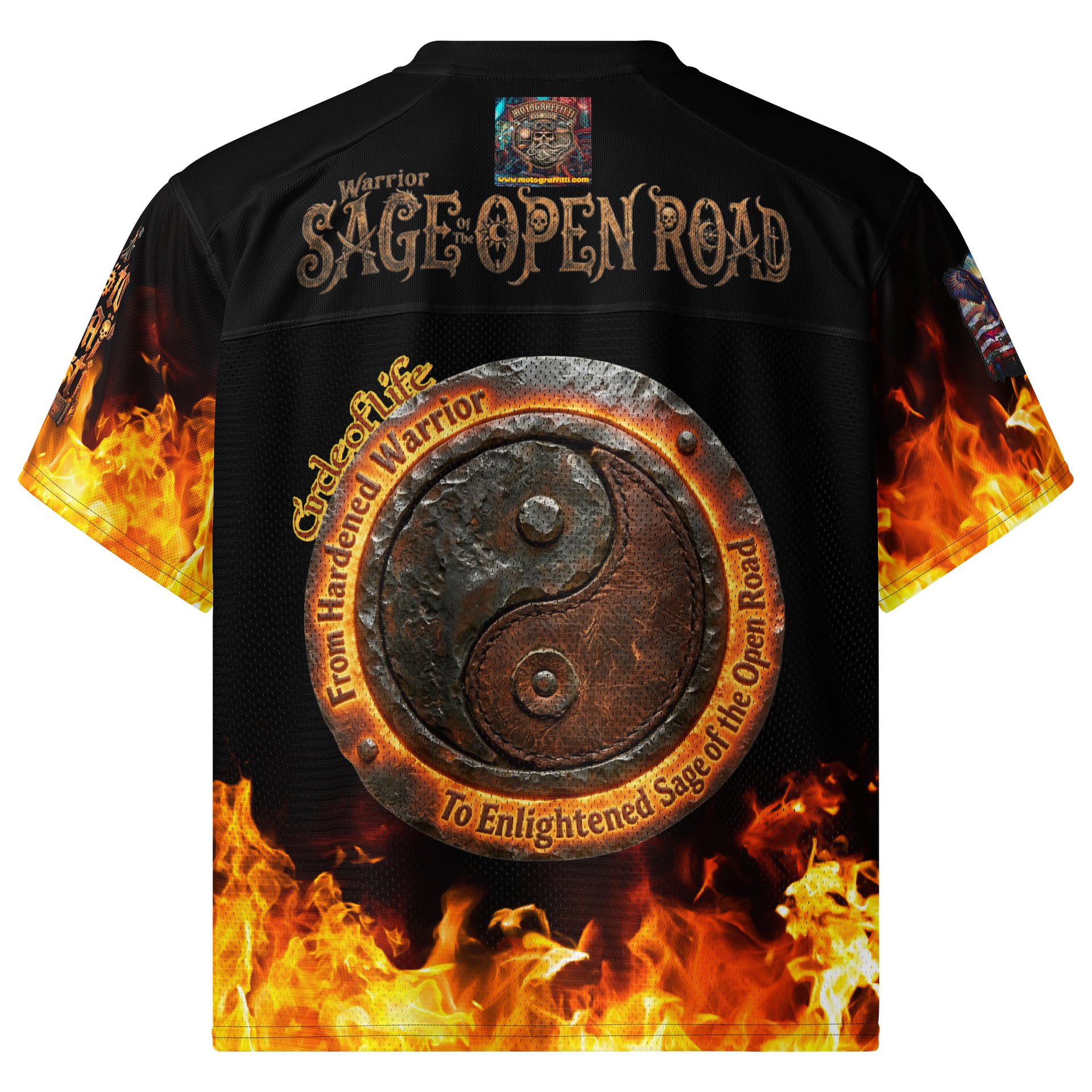 MötoGraffitti Warrior Sage US Army Football Jersey product image (2)