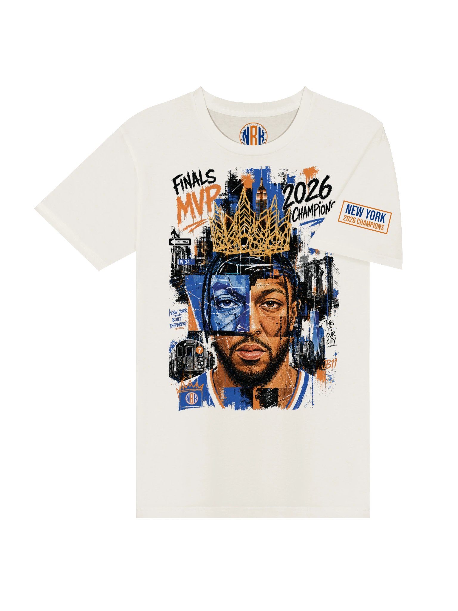 New York Built Different Knicks Finals MVP Tee product image (7)