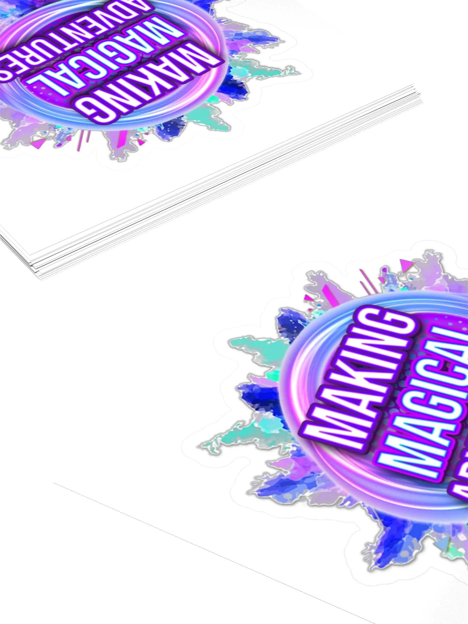 Making Magical Adventures Kiss-Cut Sticker product image (4)