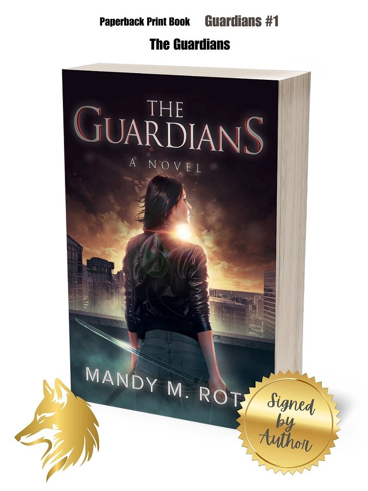 The Guardians Book One Signed Paperback Print Book product image (1)