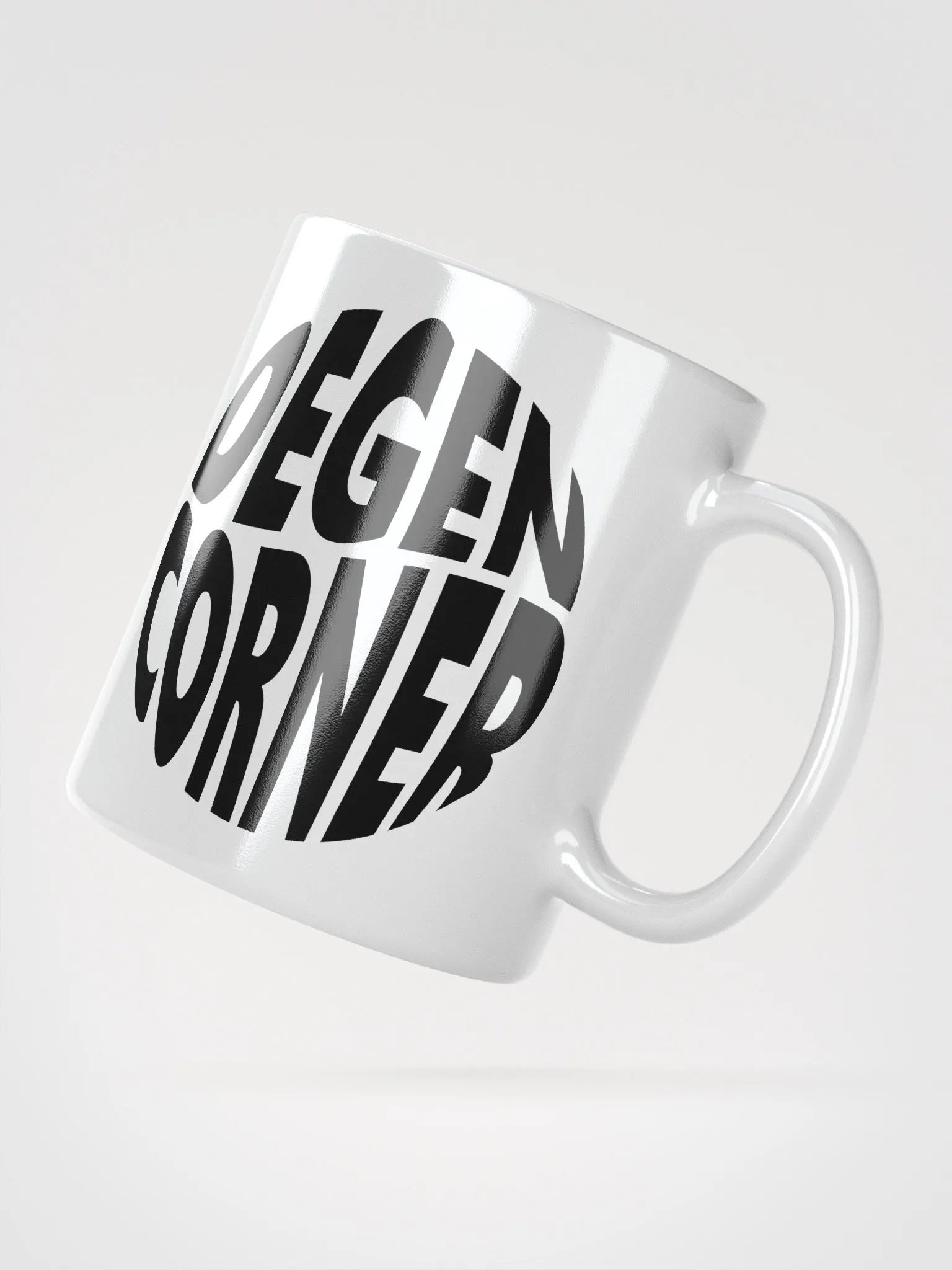 Degen Corner - Mug (dark logo) product image (2)