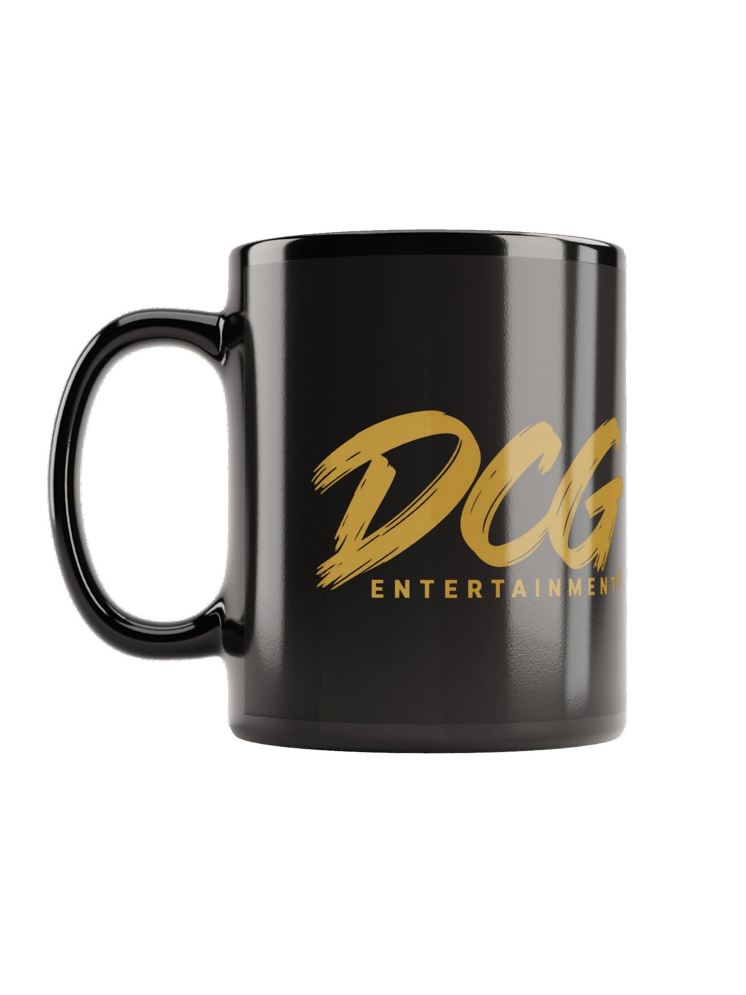 DCG Coffee Mug – Signature Gold Logo – Black, 11 & 15 oz product image (1)