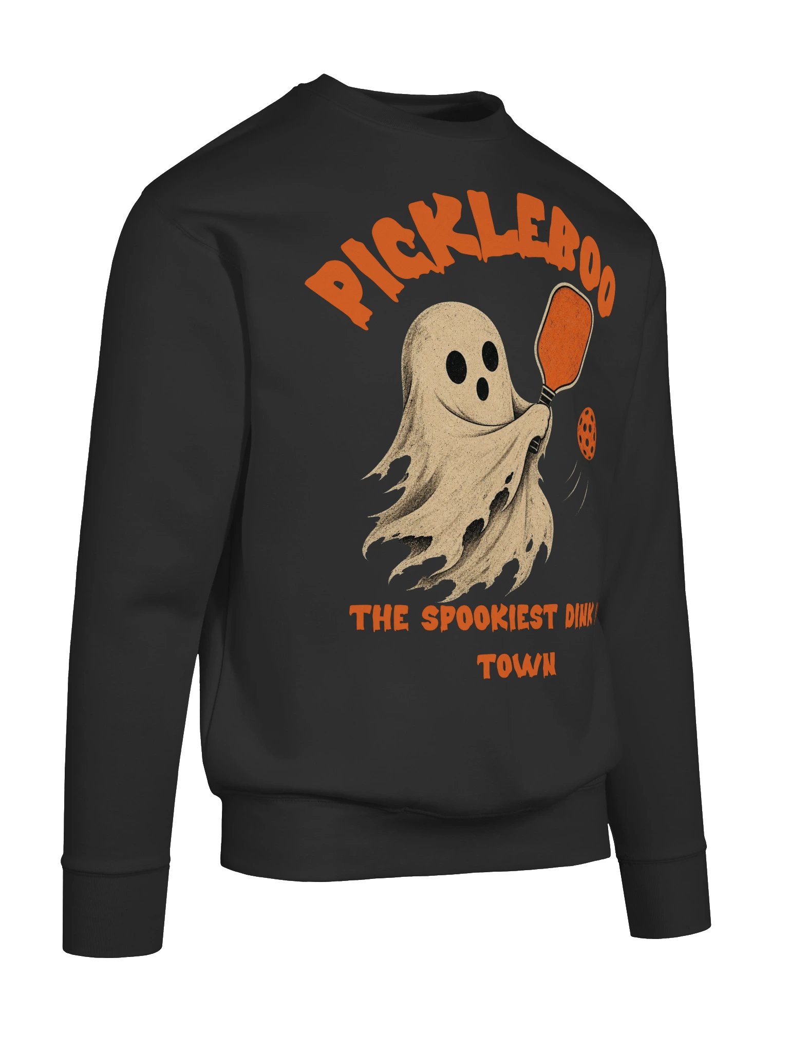 PickleBOO Halloween Pickleball Sweatshirt | The Spookiest Dink In Town product image (28)