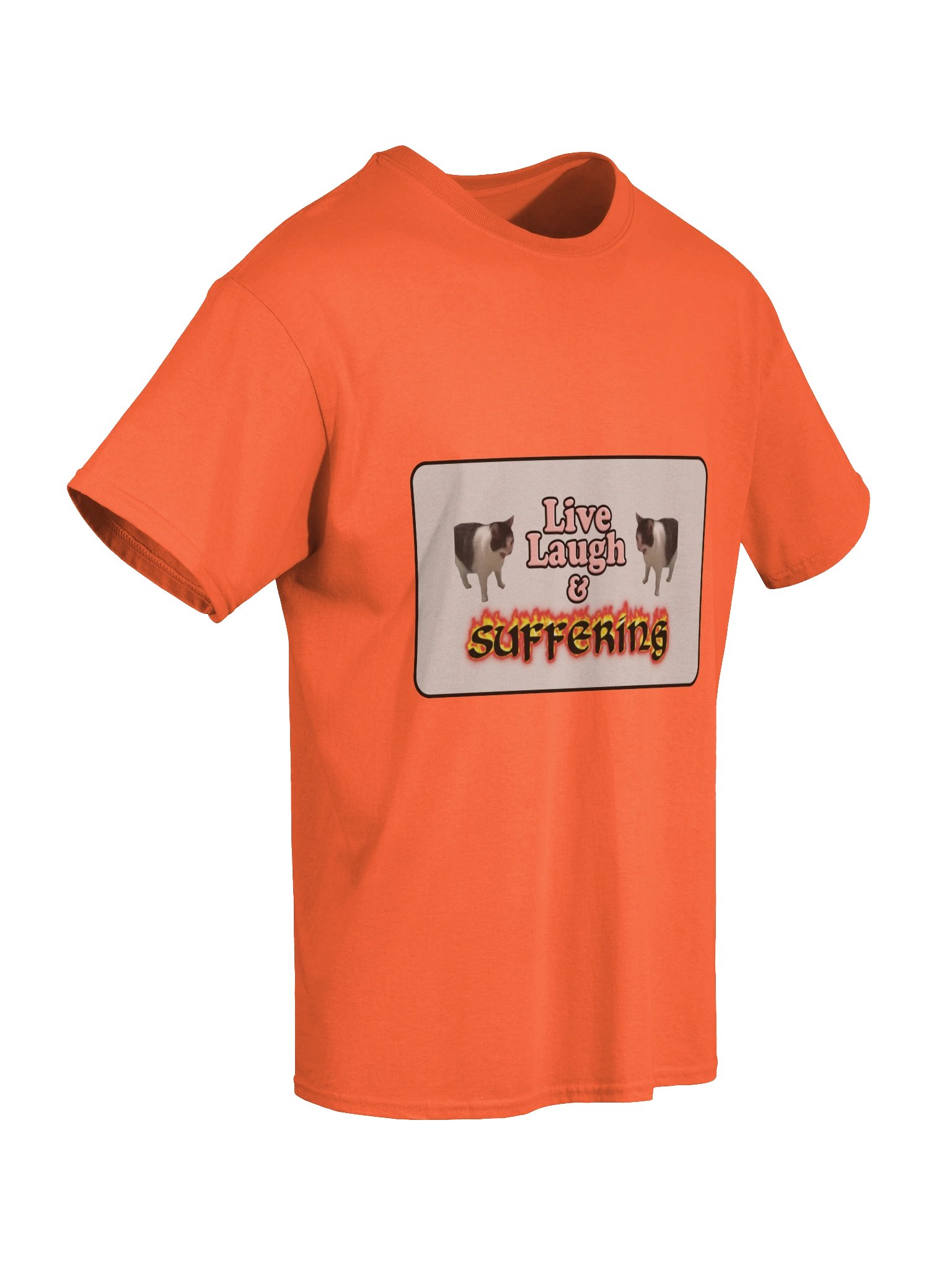 Live Laugh & Suffering Cats T-Shirt product image (52)