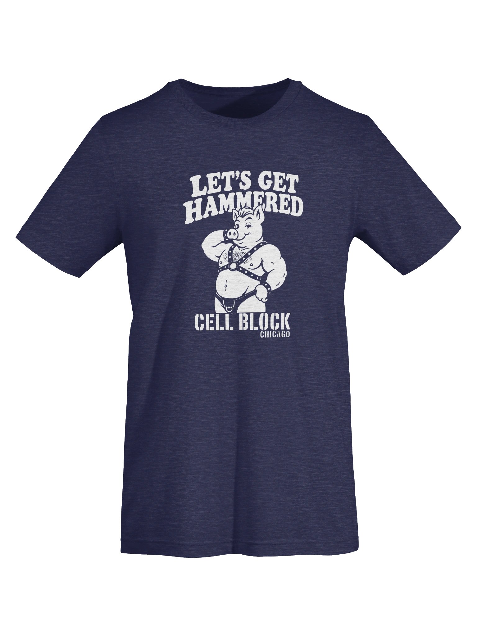 Cell Block Get Hammered Pig Graphic Tee product image (5)