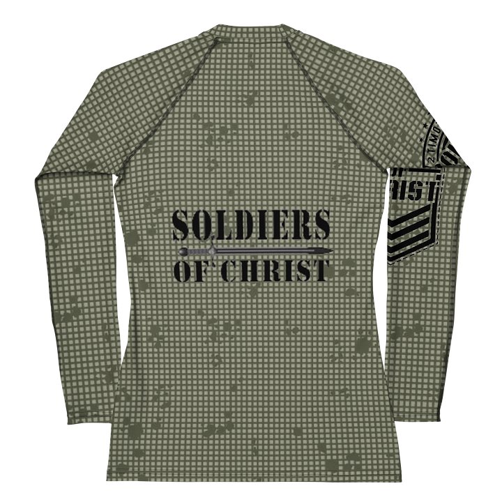 Faithful Camo: Women's Rash Guard - Desert Night Camo product image (2)
