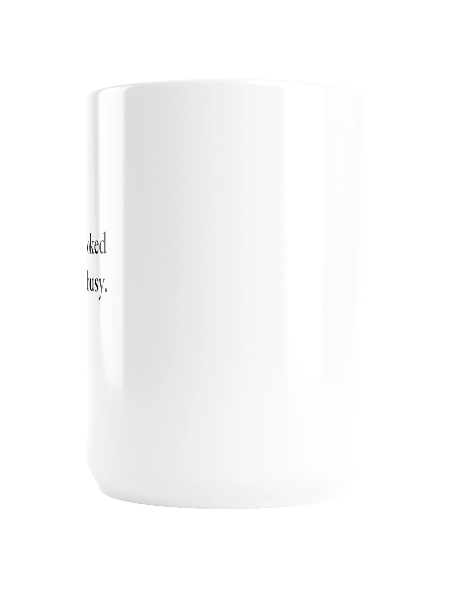 Booked & Busy White Mug product image (3)