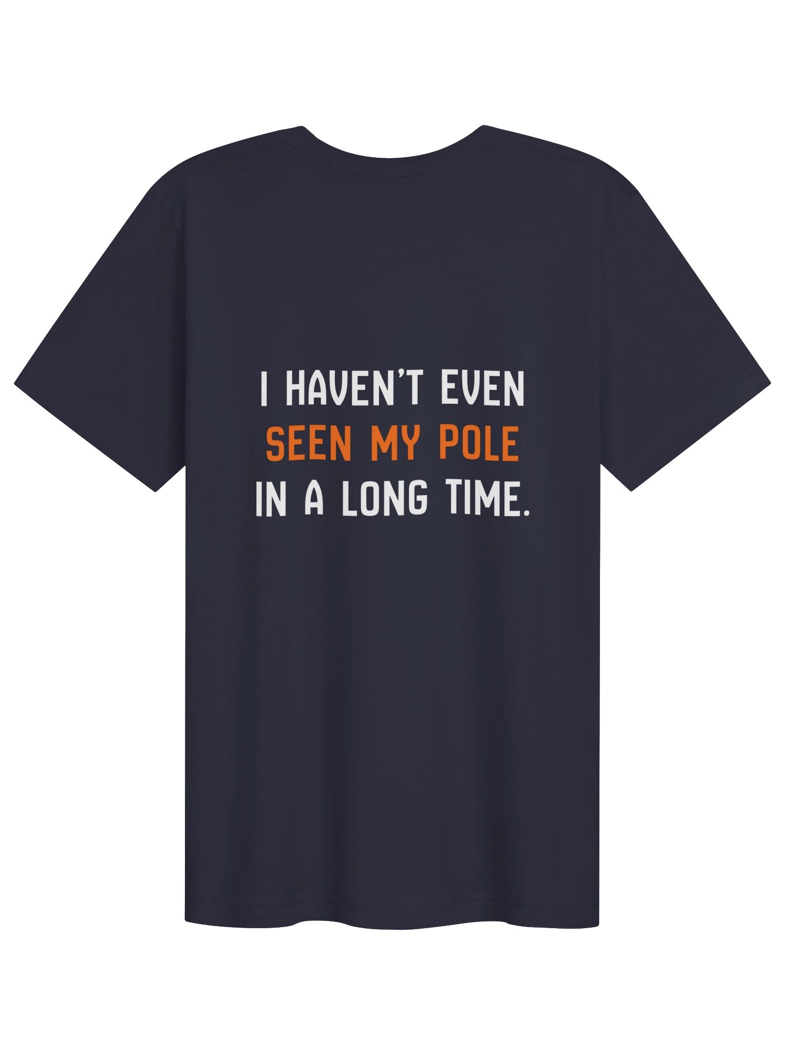 Haven't Even Seen My Pole Tee (Navy) product image (2)