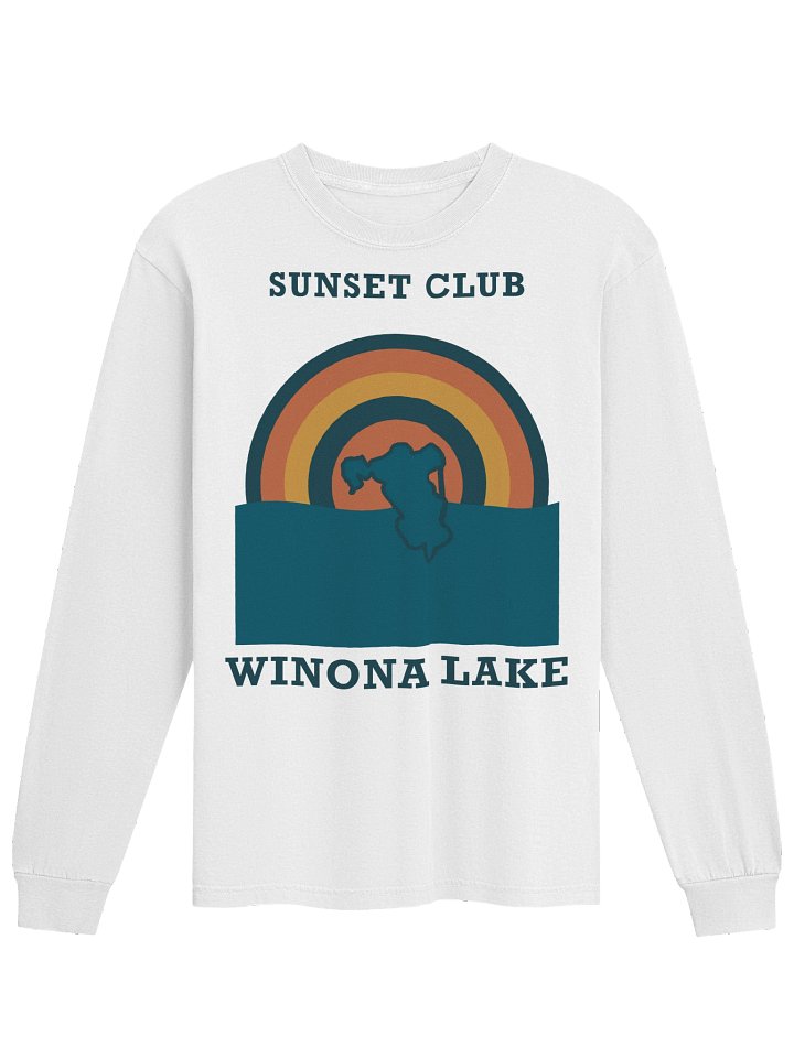 Sunset Club Comfort Colors Long Sleeve — Sunwashed