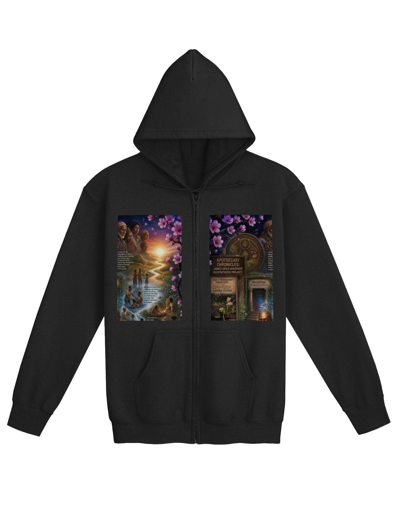 Apothecary Chronicles Zip Hoodie product image (1)