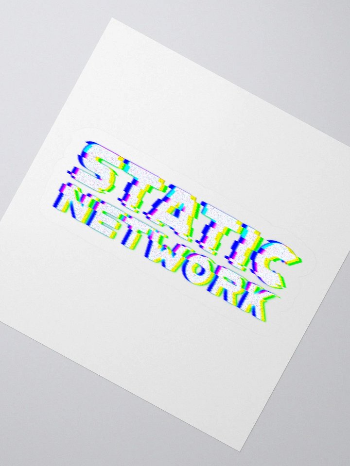 Static Network - Kiss Cut Sticker product image (6)