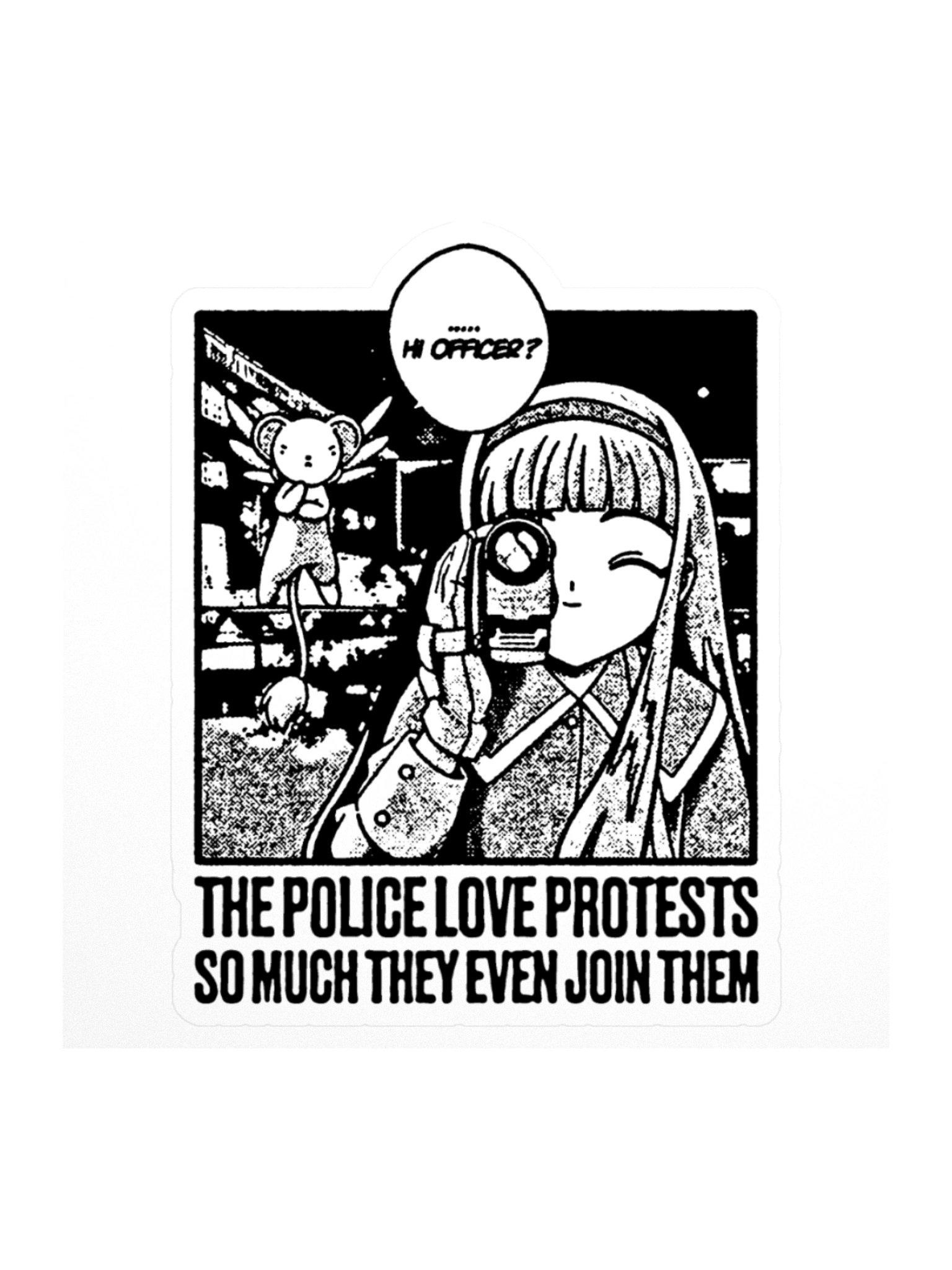 HI OFFICER ! STICKERS product image (1)