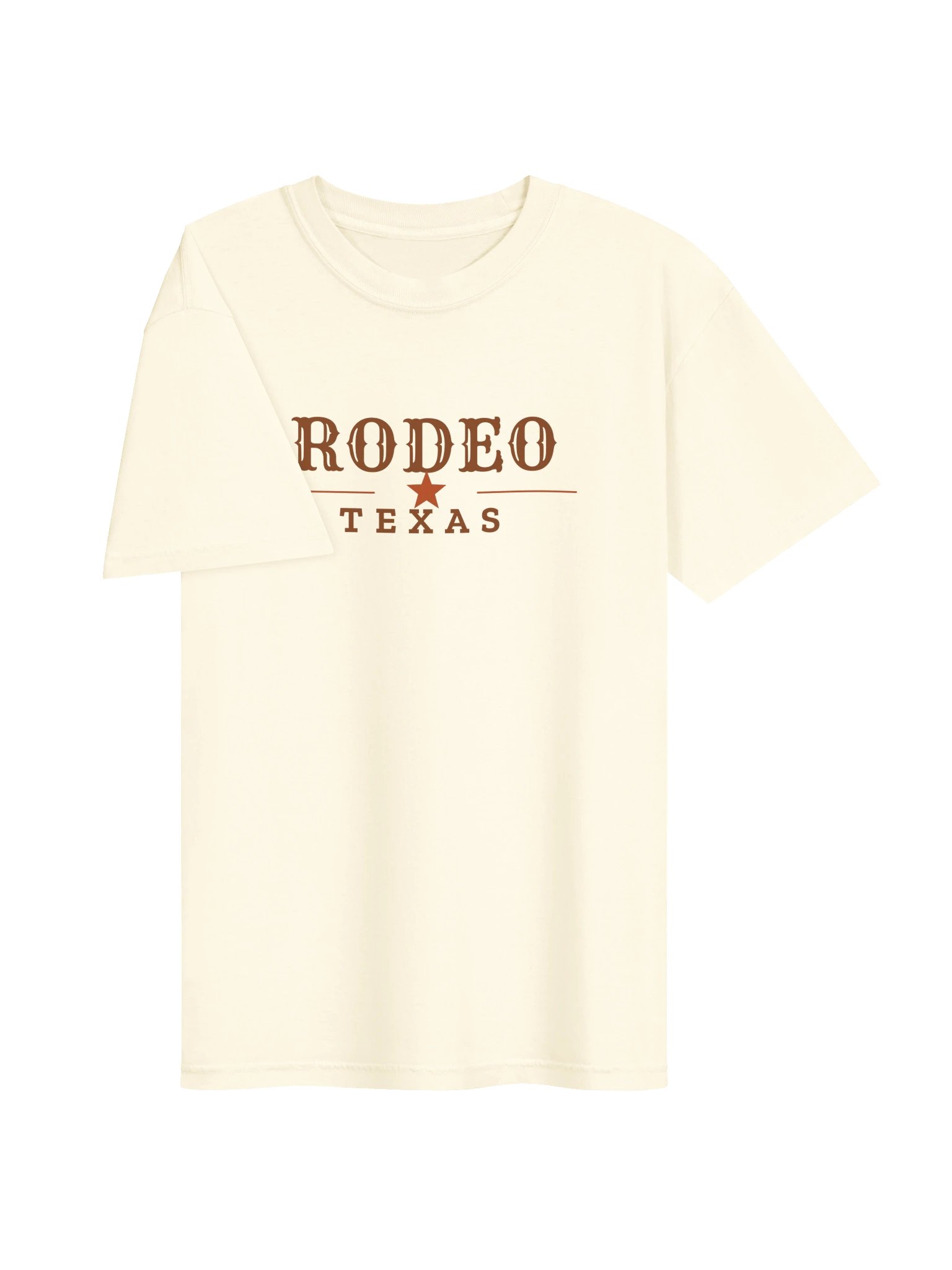 Rodeo Texas Wordmark Tee (Light) product image (9)