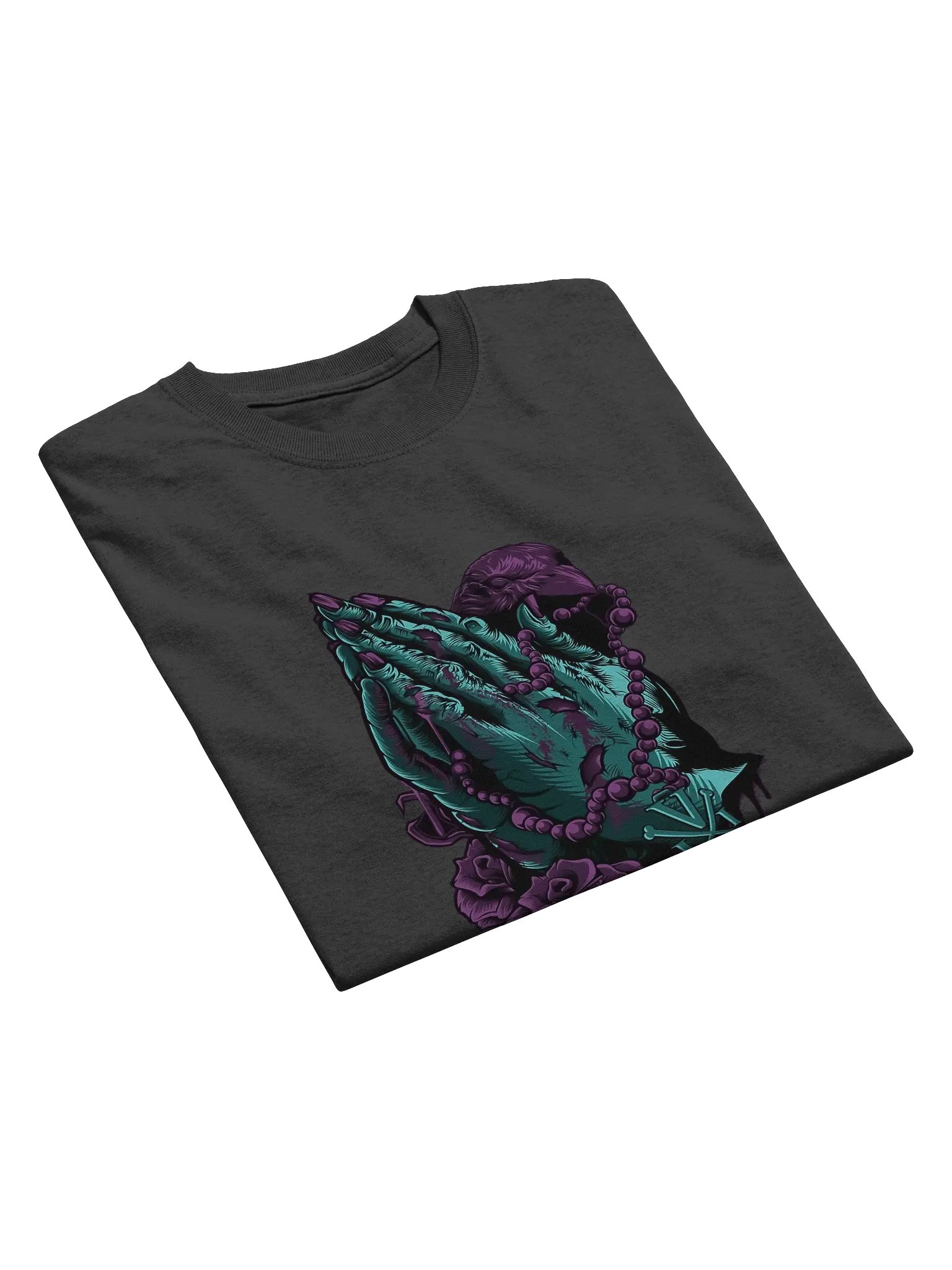 Vampire Prayer Heavyweight Printed T-Shirt product image (2)