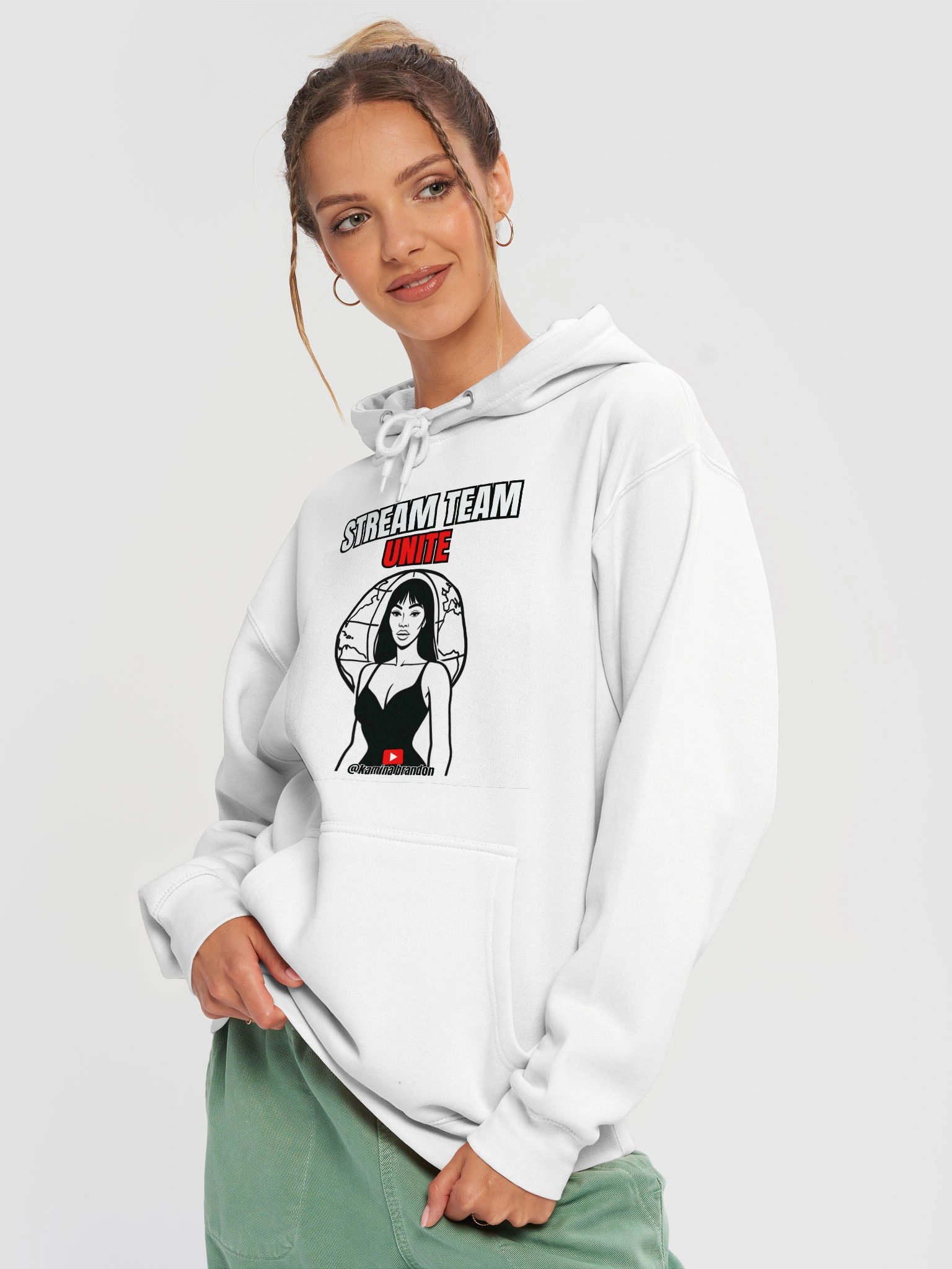 The World Citizen Hoodie - Minimalist Modern (Unisex) product image (3)