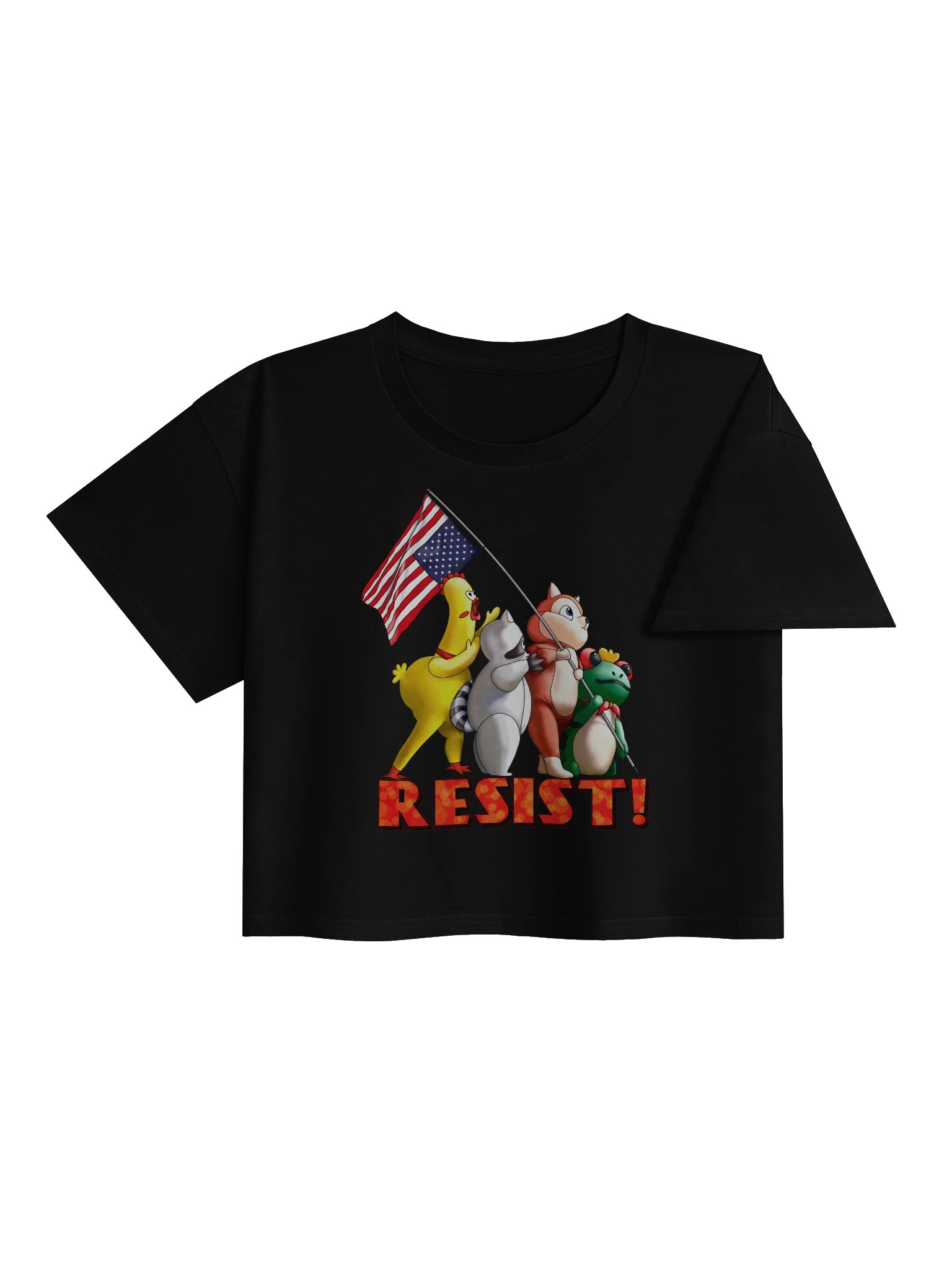 Resist! Crop Tee product image (28)