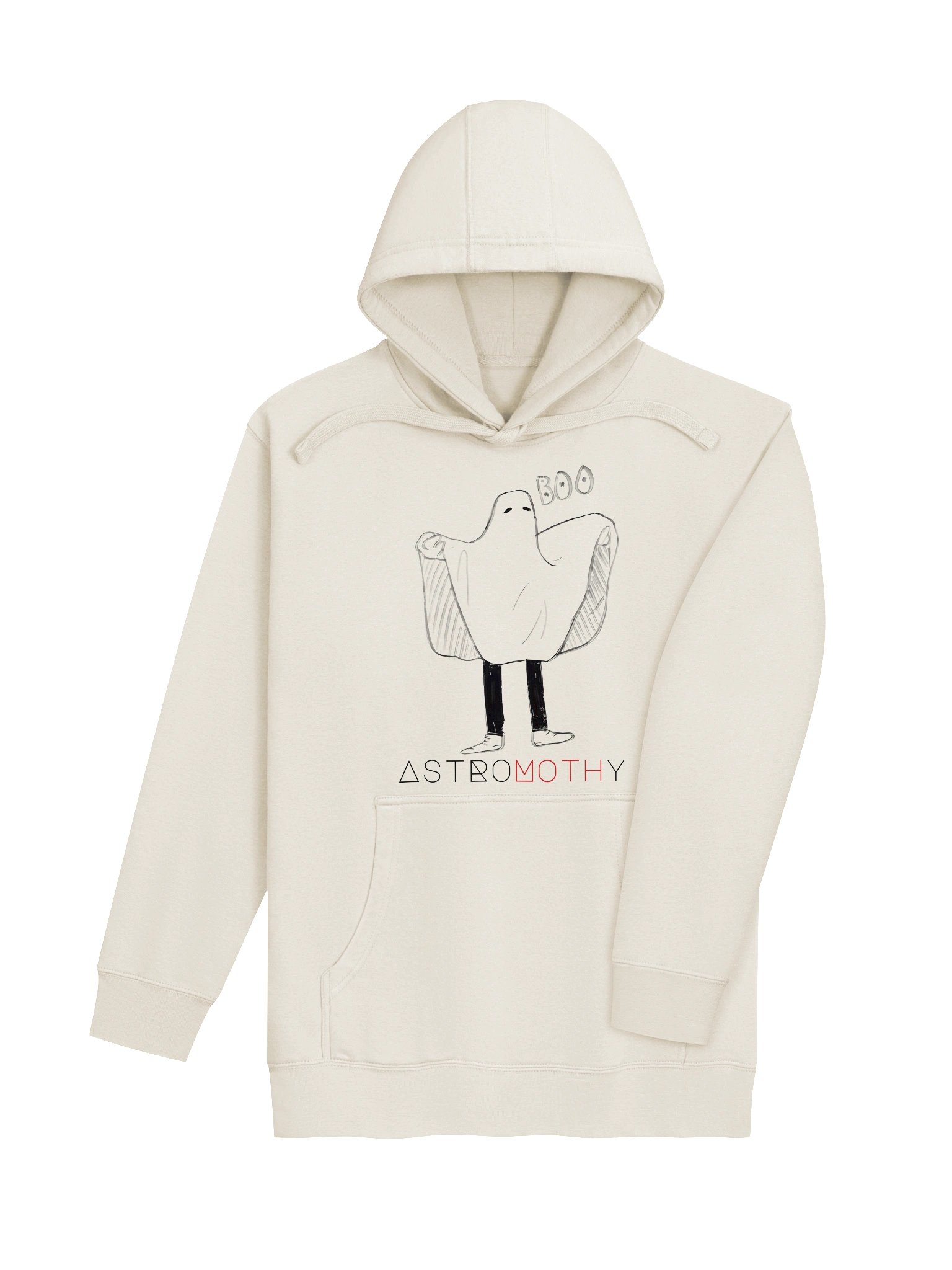 Poorly Drawn Ghost Hoodie product image (7)