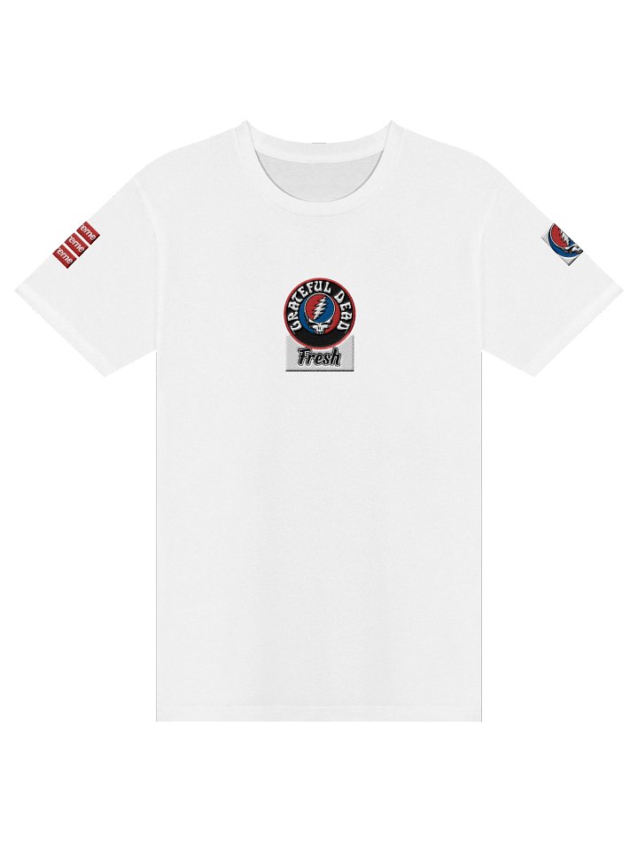 Supremely Dead and Fresh white t drop product image (1)