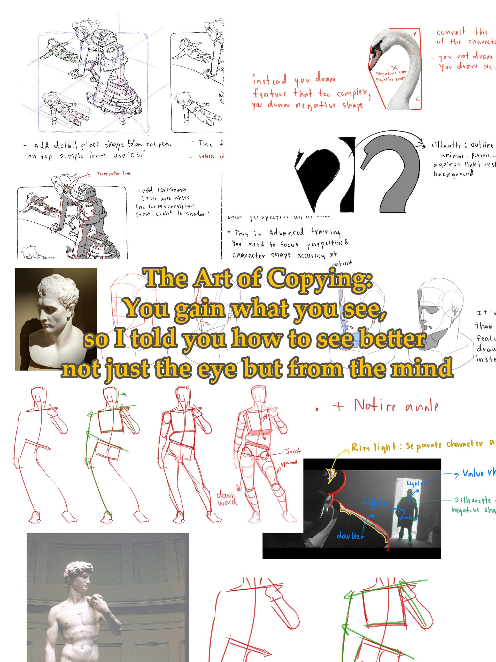 The Art of Copying: You gain what you see, so I told you how to see better not just the eye but from the mind product image (1)