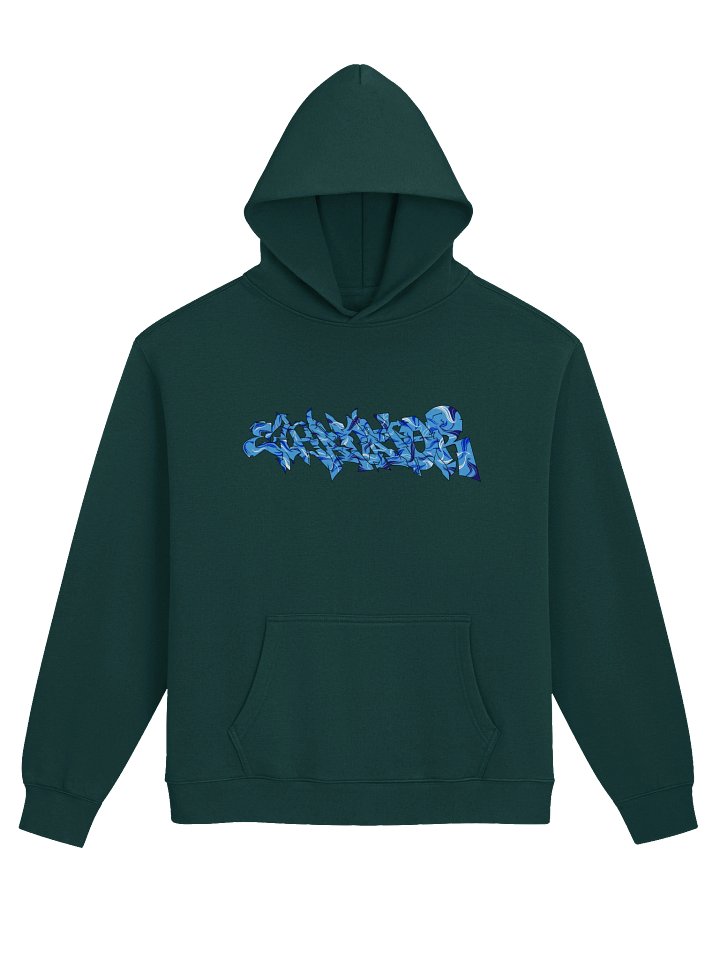 Marbled Blue Graffiti Band Hoodie — AS Colour x Ethanator product image (33)