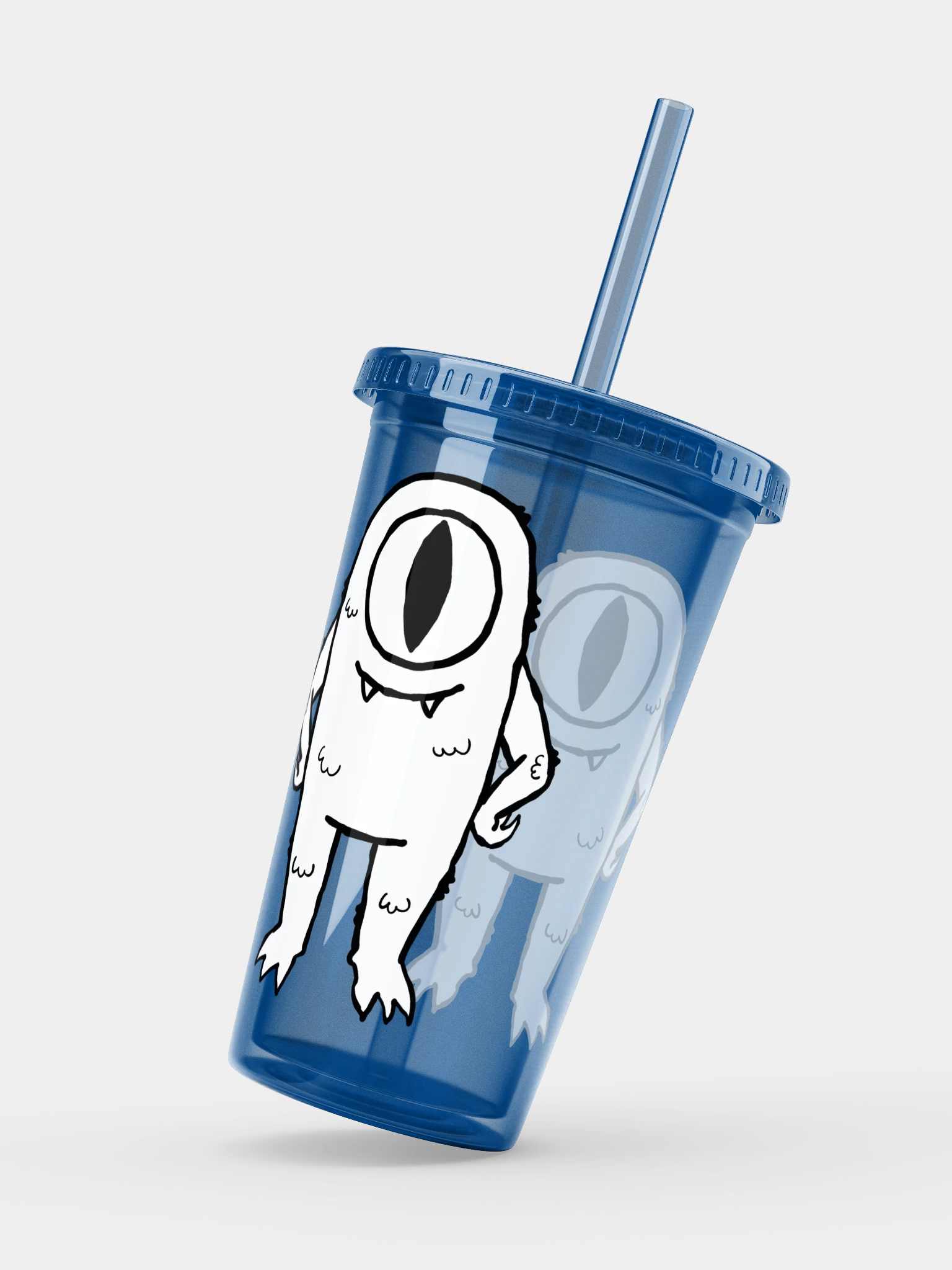 Happy Monster Plastic Tumbler product image (2)