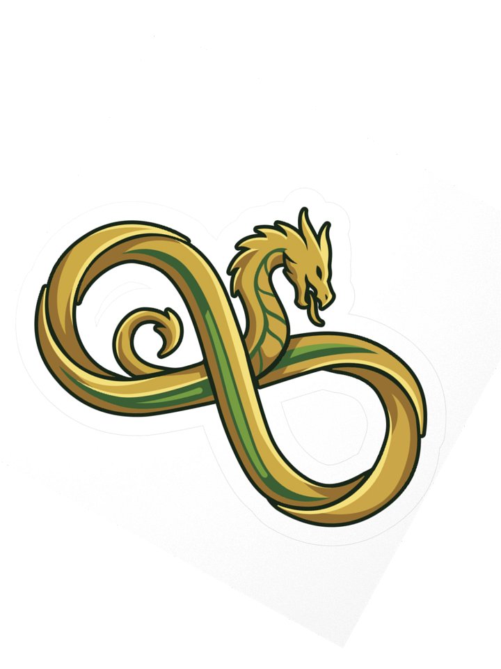 Infinights 5 Year Dragon Sticker product image (5)