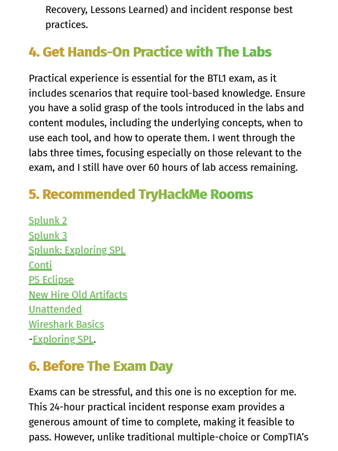 Certified Security Blue Team Level 1 Study Notes (Unofficial) product image (2)