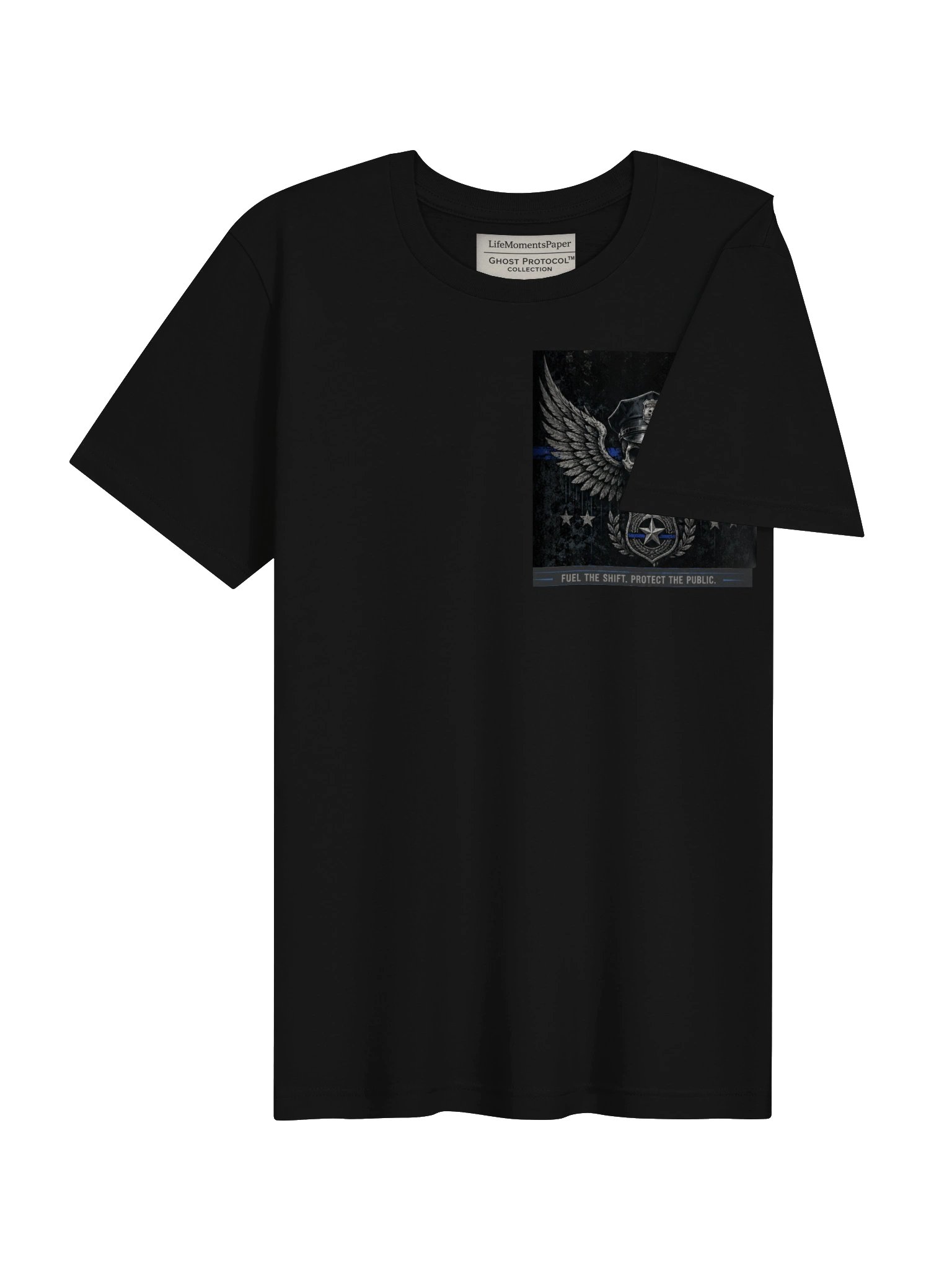 Funny Police Officer Shirt | Night Shift Skeleton Cop Gift | Full Moon Shift product image (7)