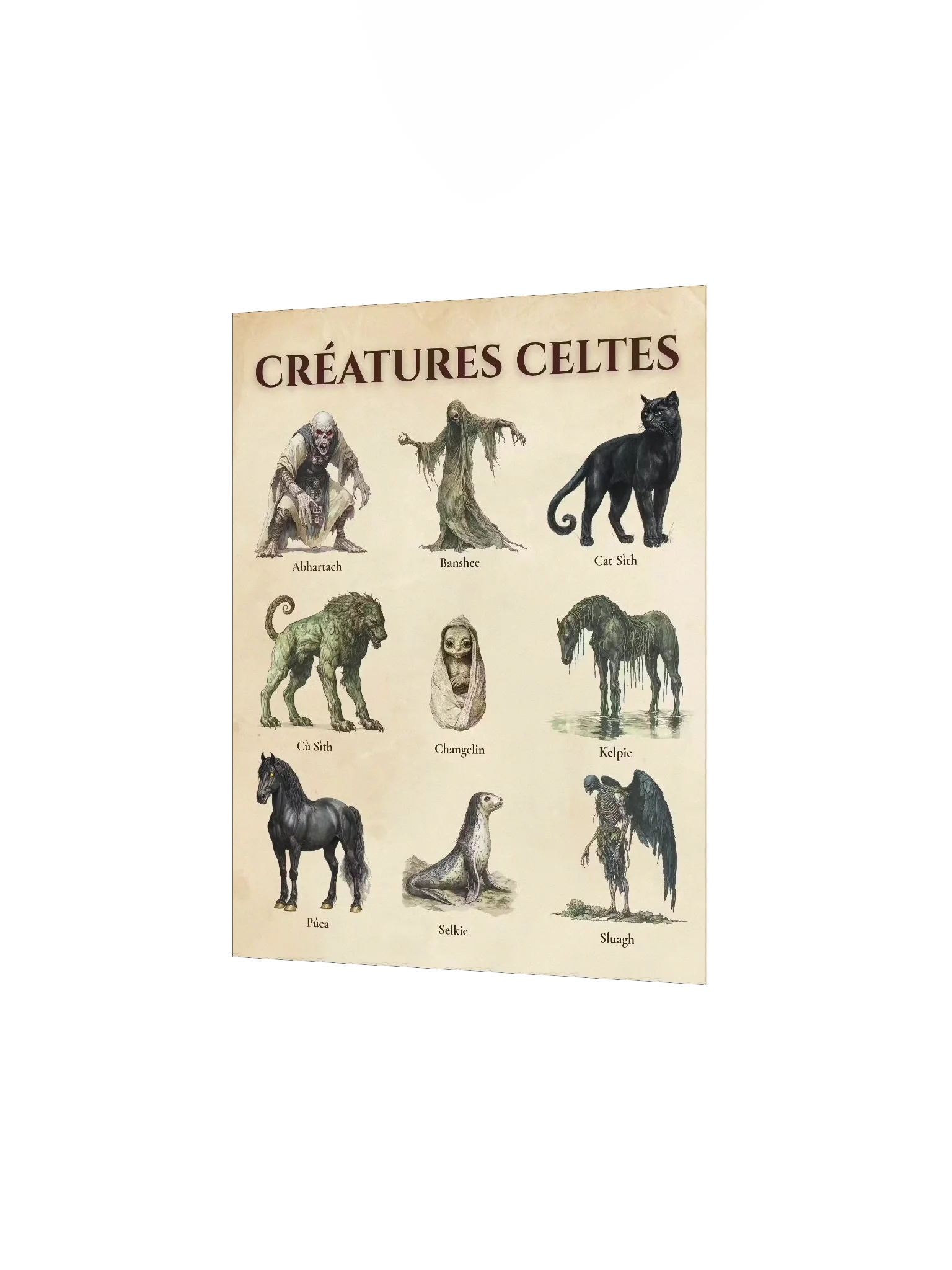 Poster Créatures Celtes - vue 2