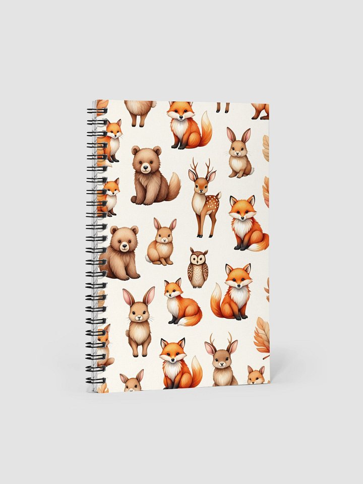 Woodland Friends Spiral Notebook product image (1)