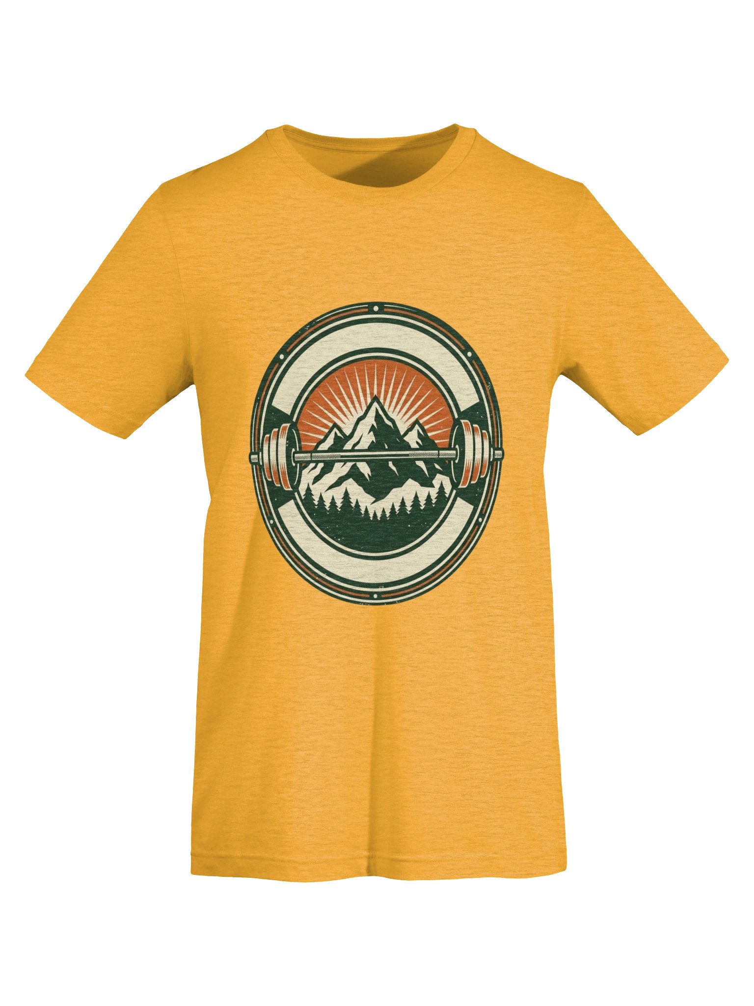 Mountain Strength — Retro Gym Badge product image (4)