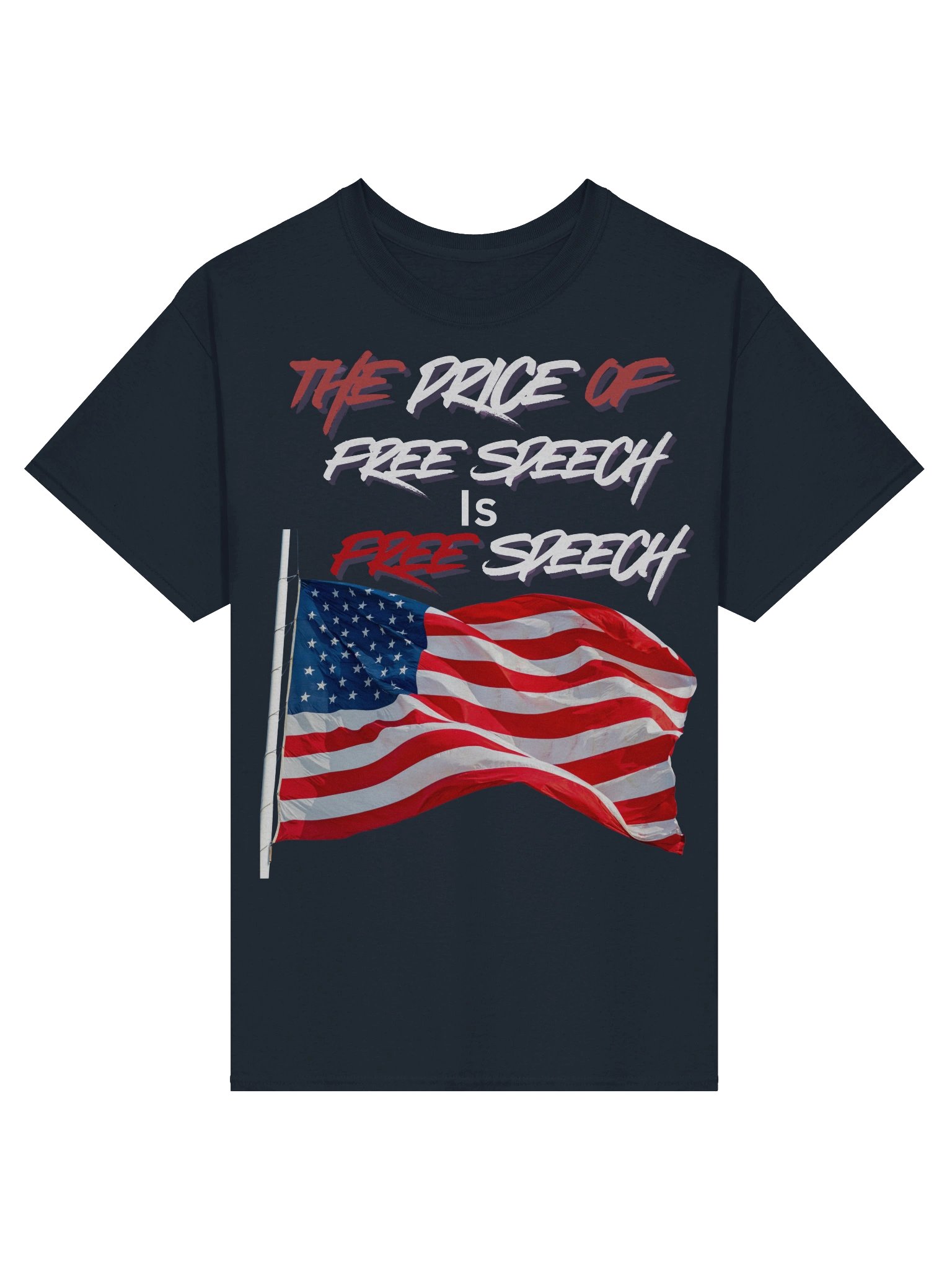 Free Speech Flag Tee product image (3)