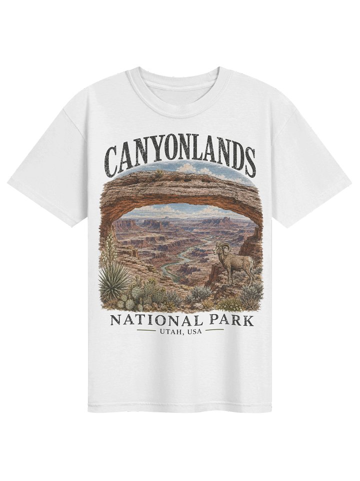 Canyonlands National Park Shirt, Vintage Utah Graphic Tee, Nature Hiking Gift, Comfort Colors Unisex product image (27)