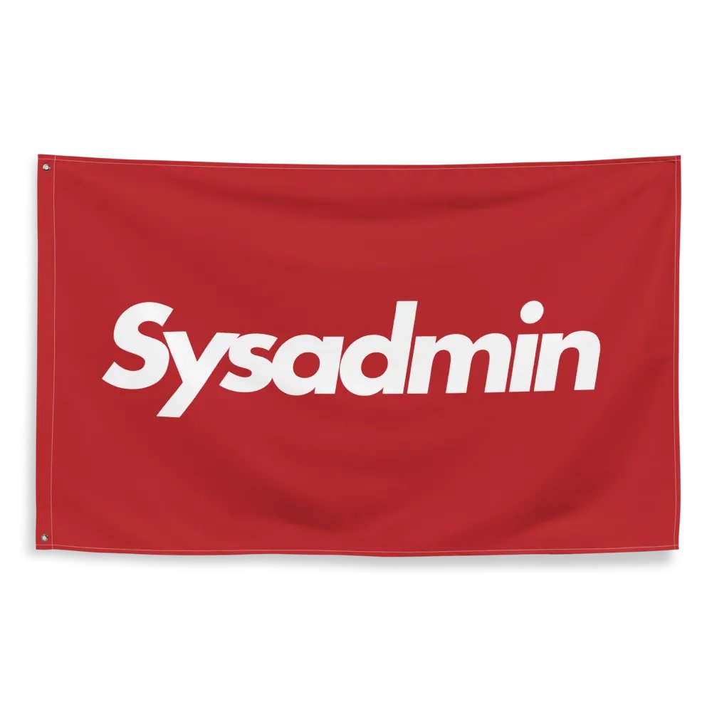 Sysadmin - Classic Flag product image (3)